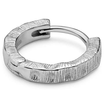 Rustic | 925 Sterling Sølv Rustik Hoop Ørering Rustic | 925 Sterling Sølv Rustik Hoop Ørering