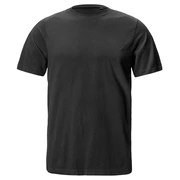 T-Shirt aus schwerer schwarzer Baumwolle T-Shirt aus schwerer schwarzer Baumwolle