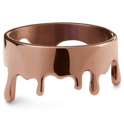 Fahrenheit | Copper-tone Stainless Steel Melting Ring