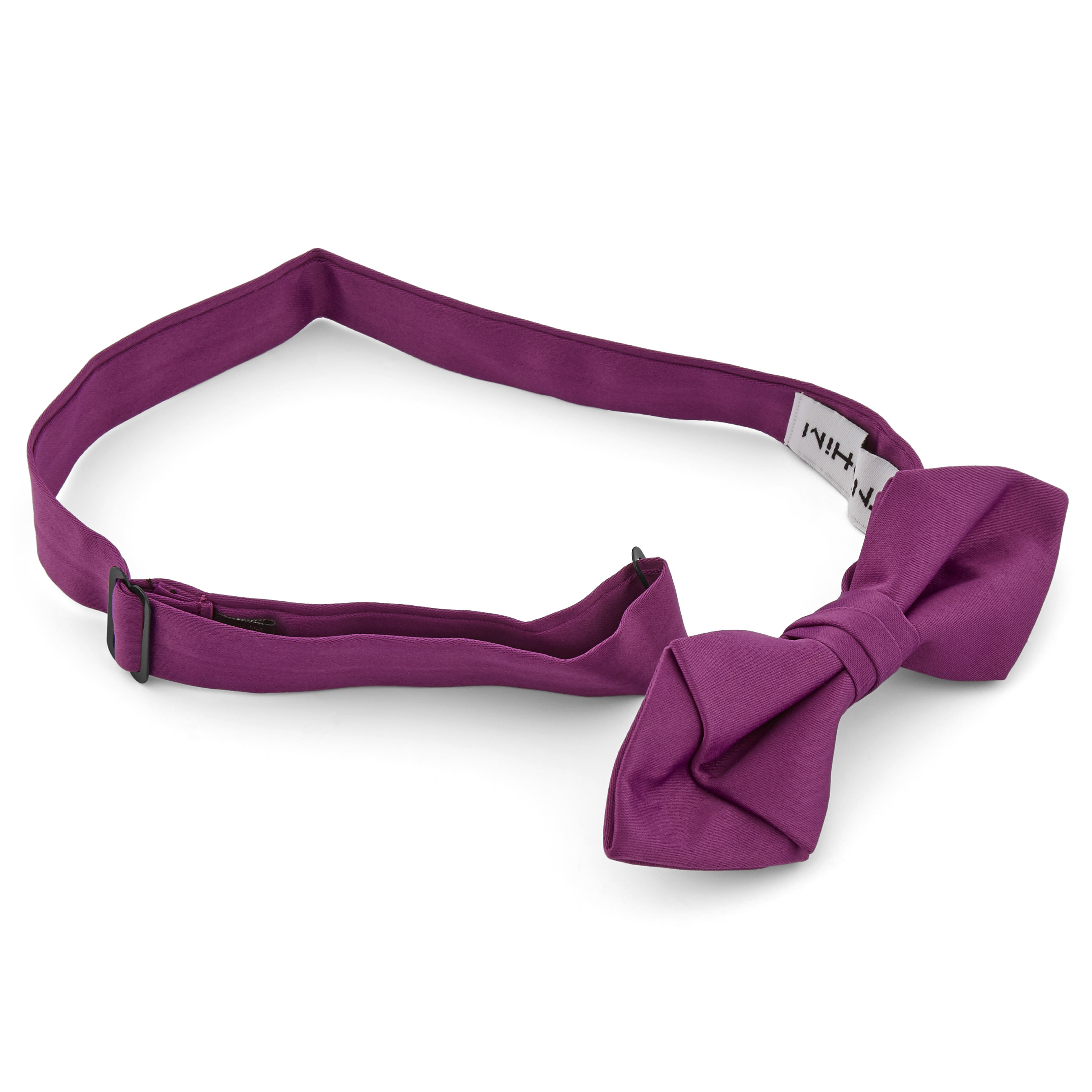 Lila Spitz Zulaufende Basic Fliege - 2