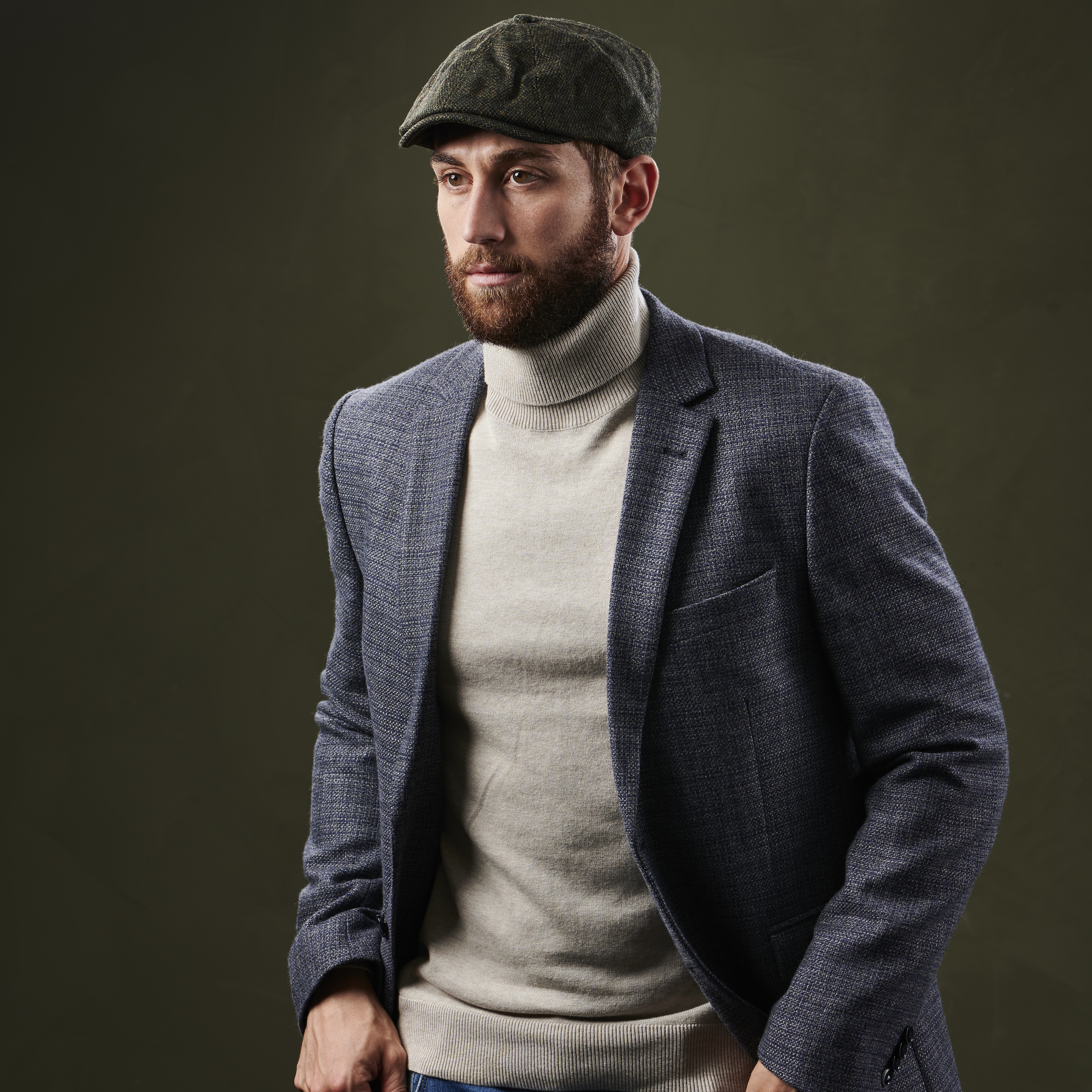Green Paperboy Flat Cap - 5
