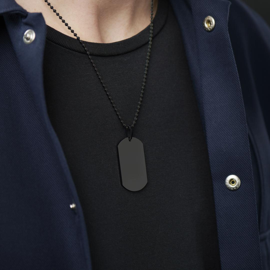 Collana con targhetta patriottica per cani / Regalo americano israeliano / Acciaio inossidabile colorato al laser - Italia Collana con targhetta patriottica per cani / Regalo americano israeliano / Acciaio inossidabile colorato al laser - Italia