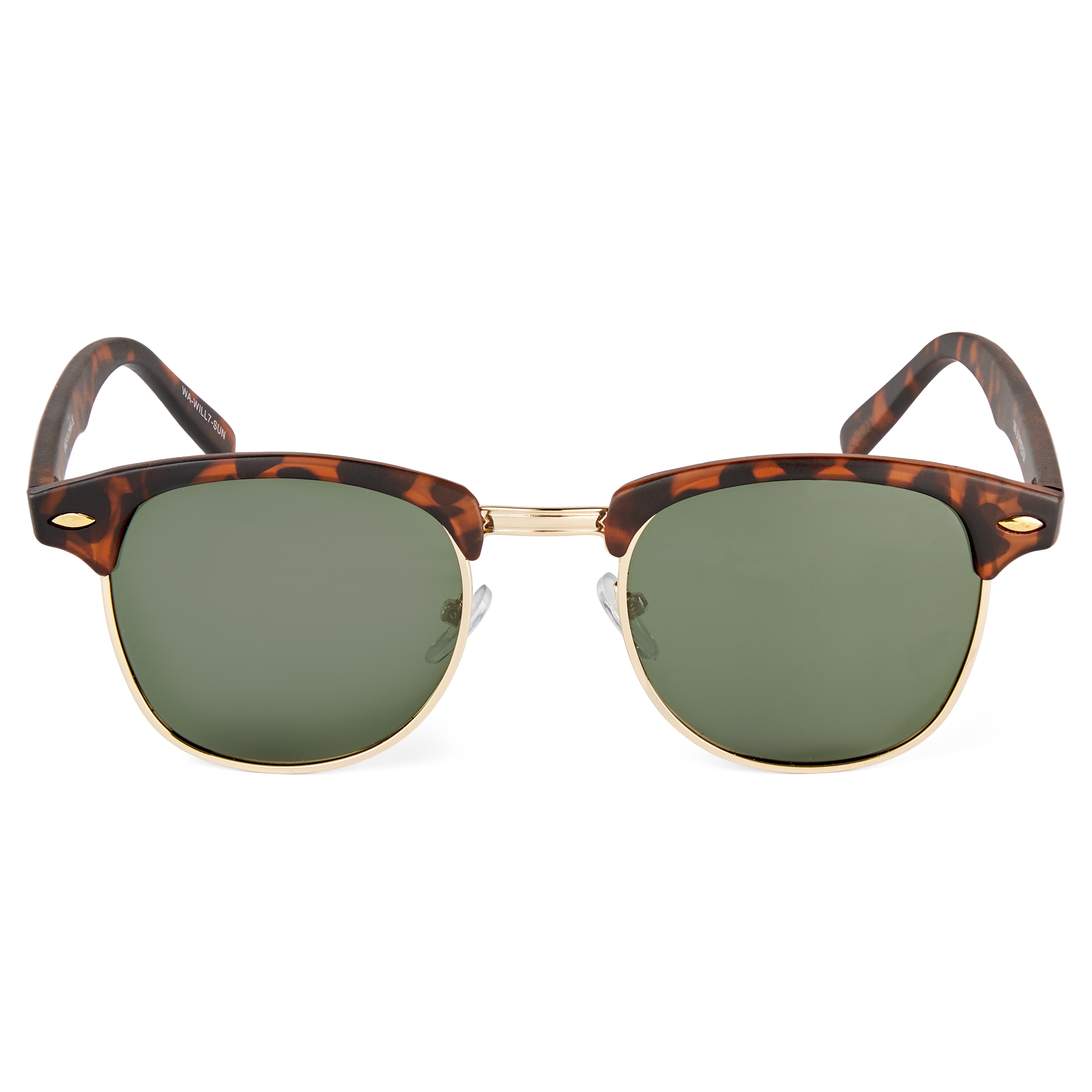 Will Tortoiseshell & Green Vista Sunglasses