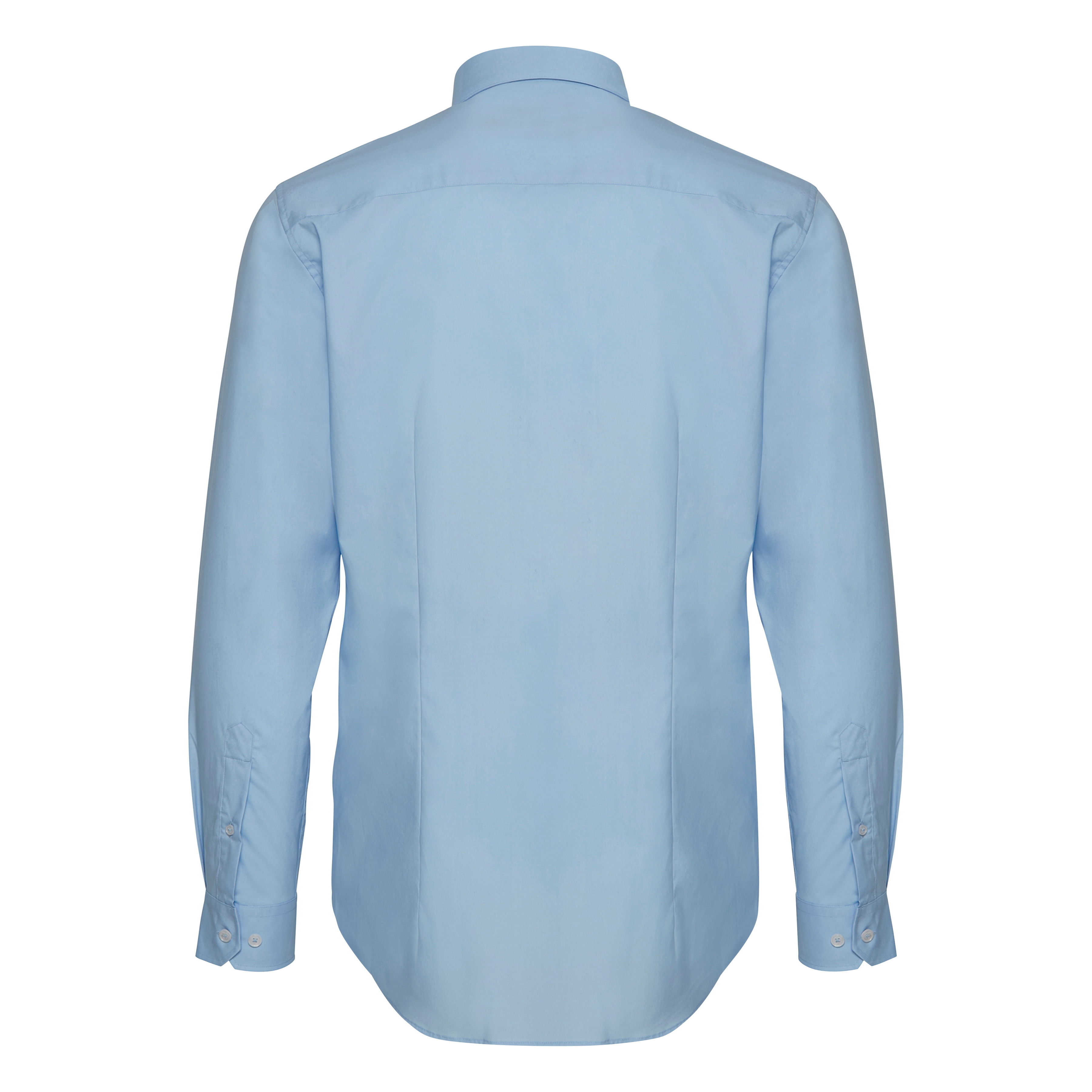 Robo Stretch Poplin Blue Shirt  - 2