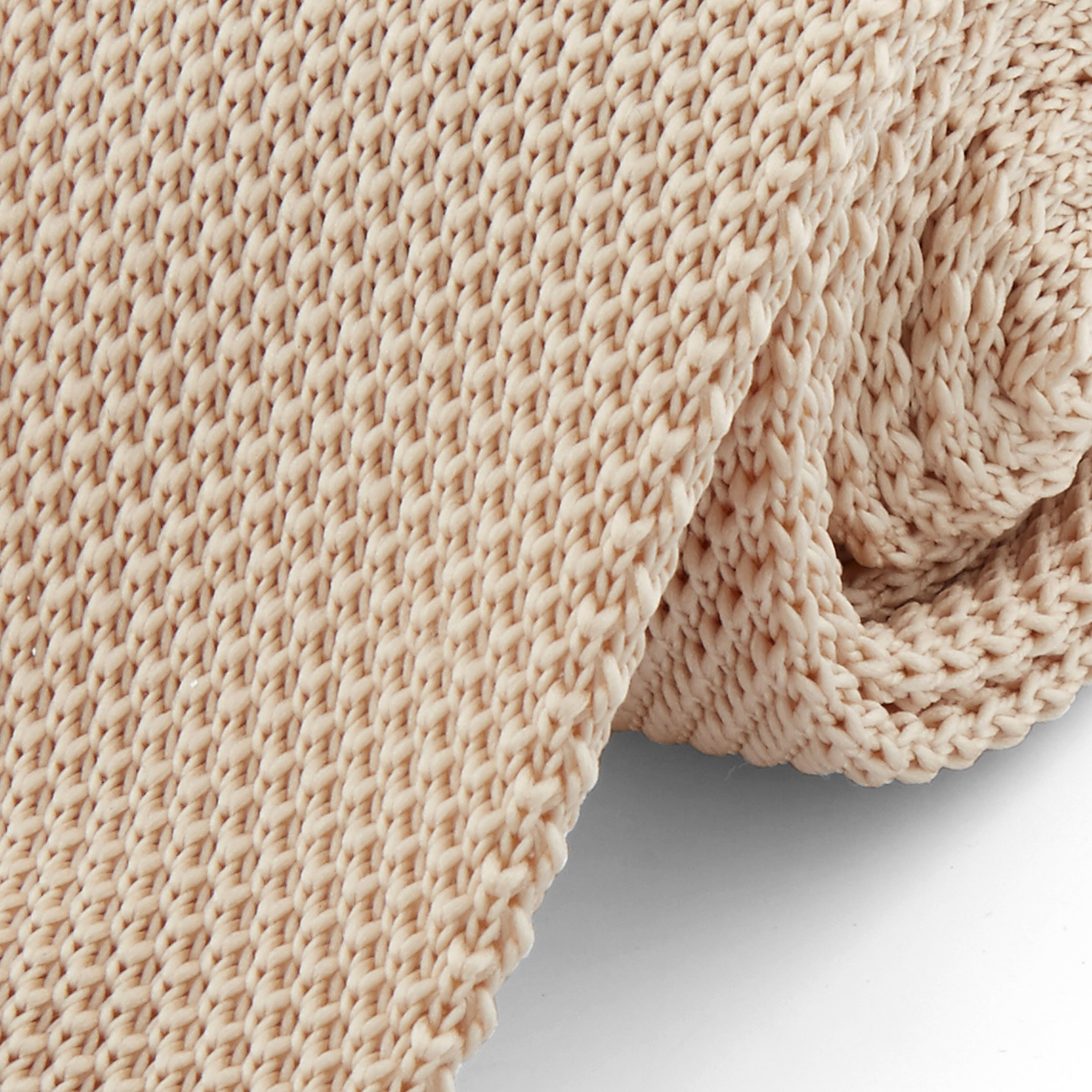 Beige Stickad Slips I lager! Tailor Toki