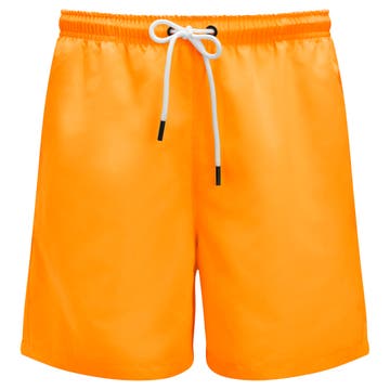 Neon Orange Swim Shorts Neon Orange Swim Shorts