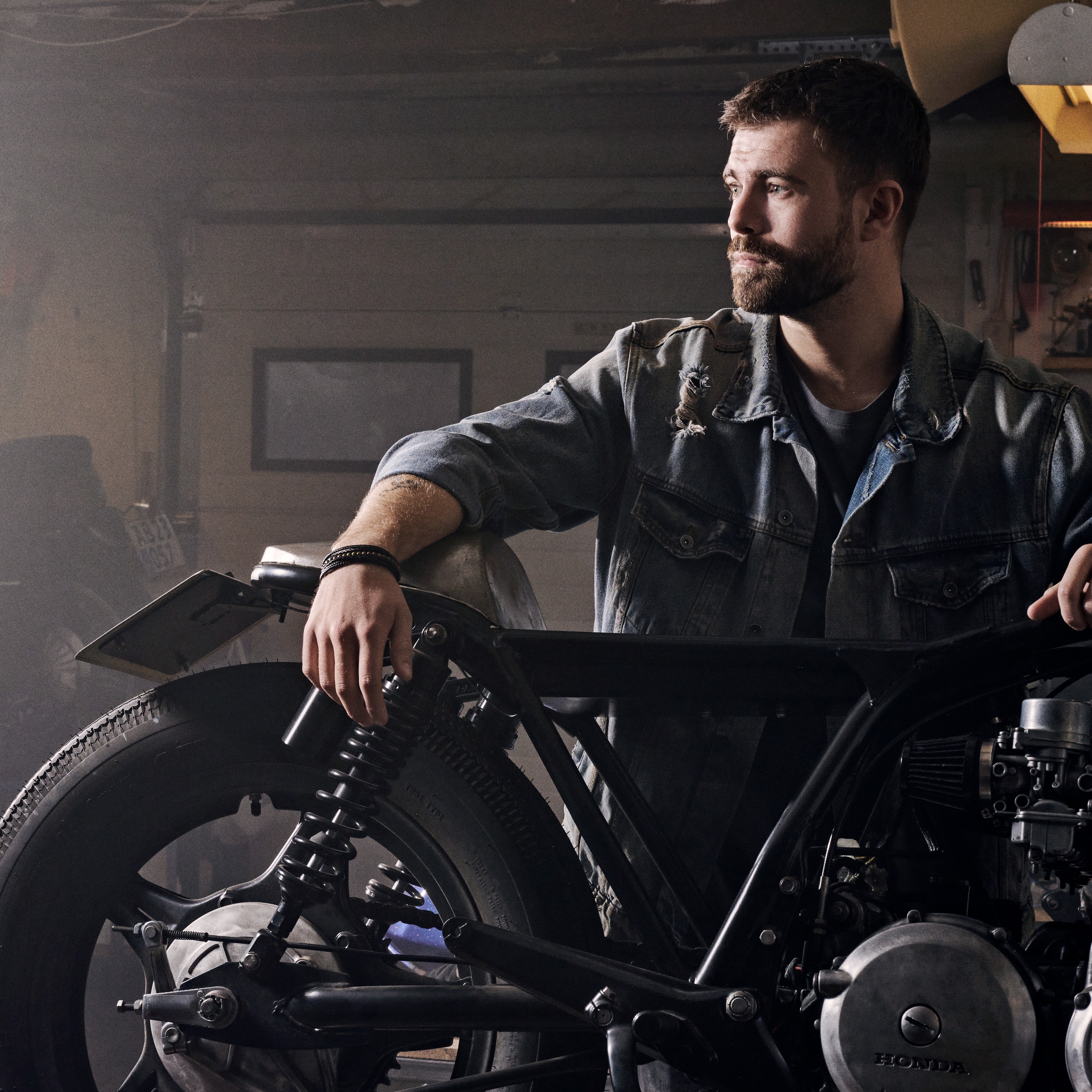 Naxos turkiz imperial jaspis usnjena zapestnica - 5