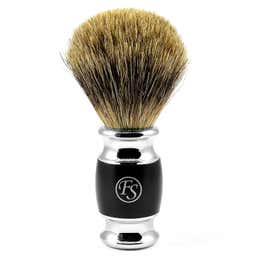 Black Modern Pure Badger Shaving Brush