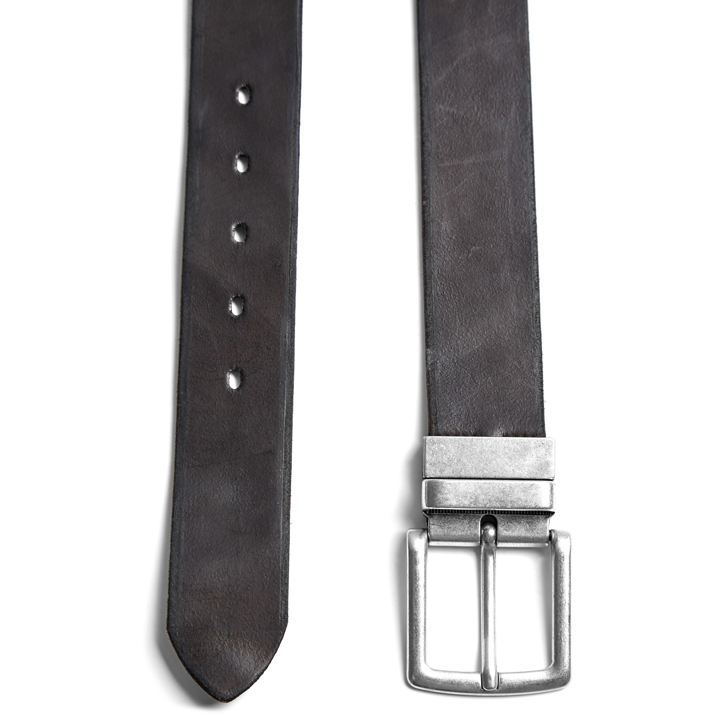 Dual Colour Leather Belt - 115cm - 2