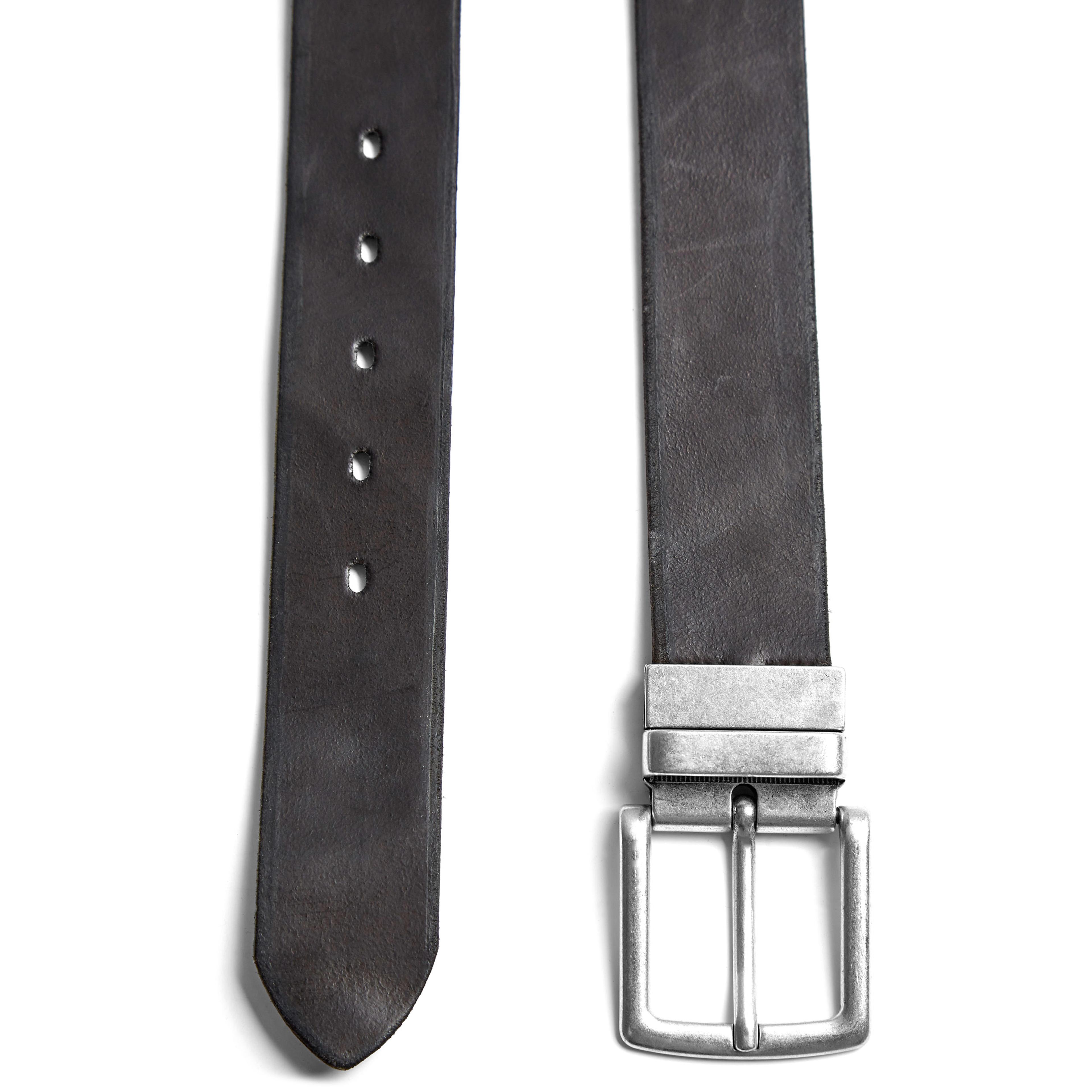 Dual Colour Leather Belt - 115cm - 2