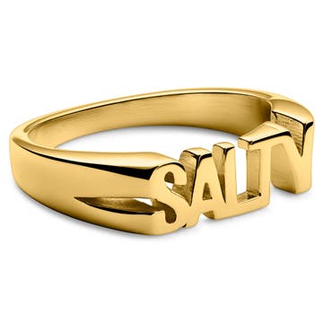 Jaygee | Arany tónusú "Salty" (morcos) gyűrű