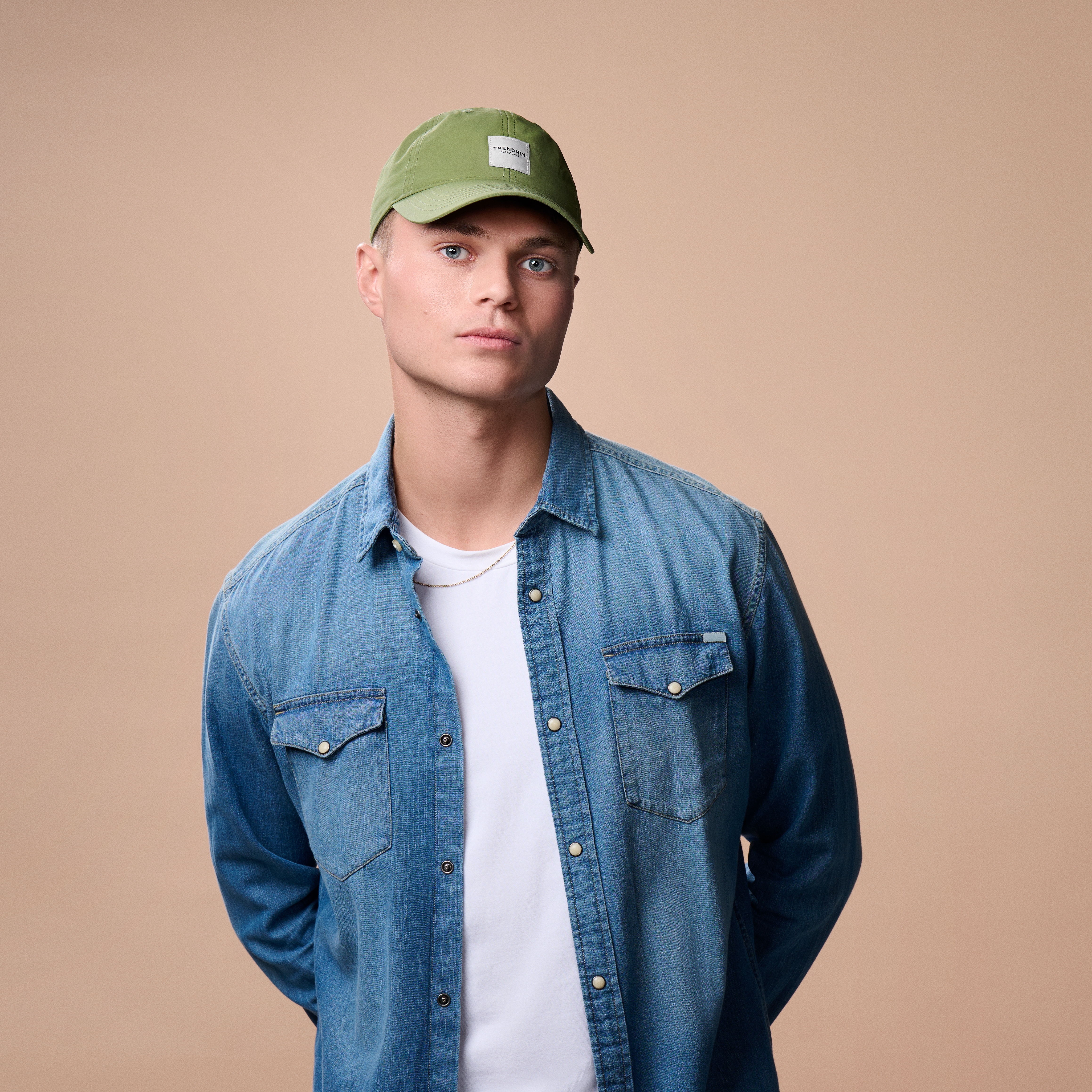 Green Nylon Soft Cap - 3