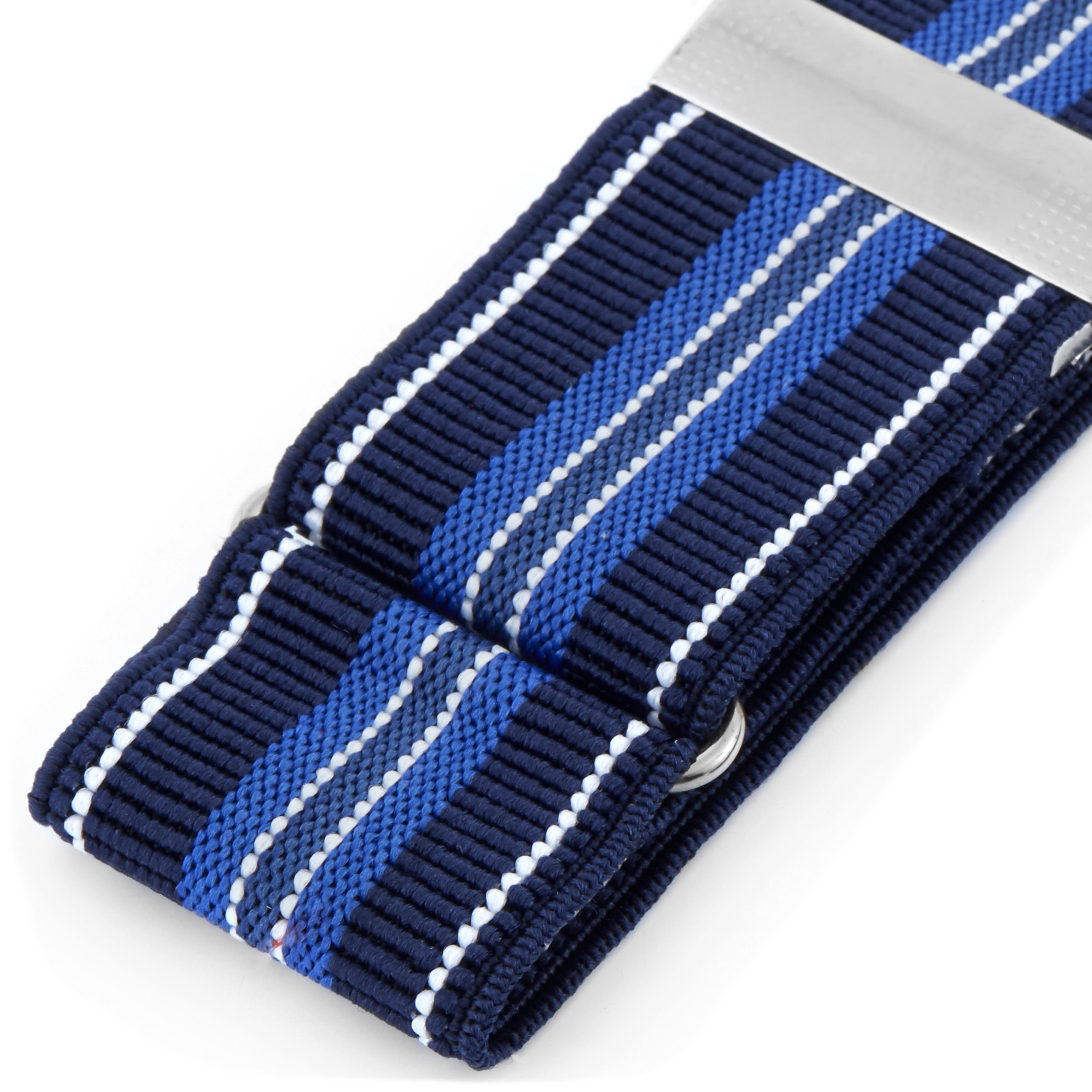 Tours-de-bras à rayures bleues  - 2