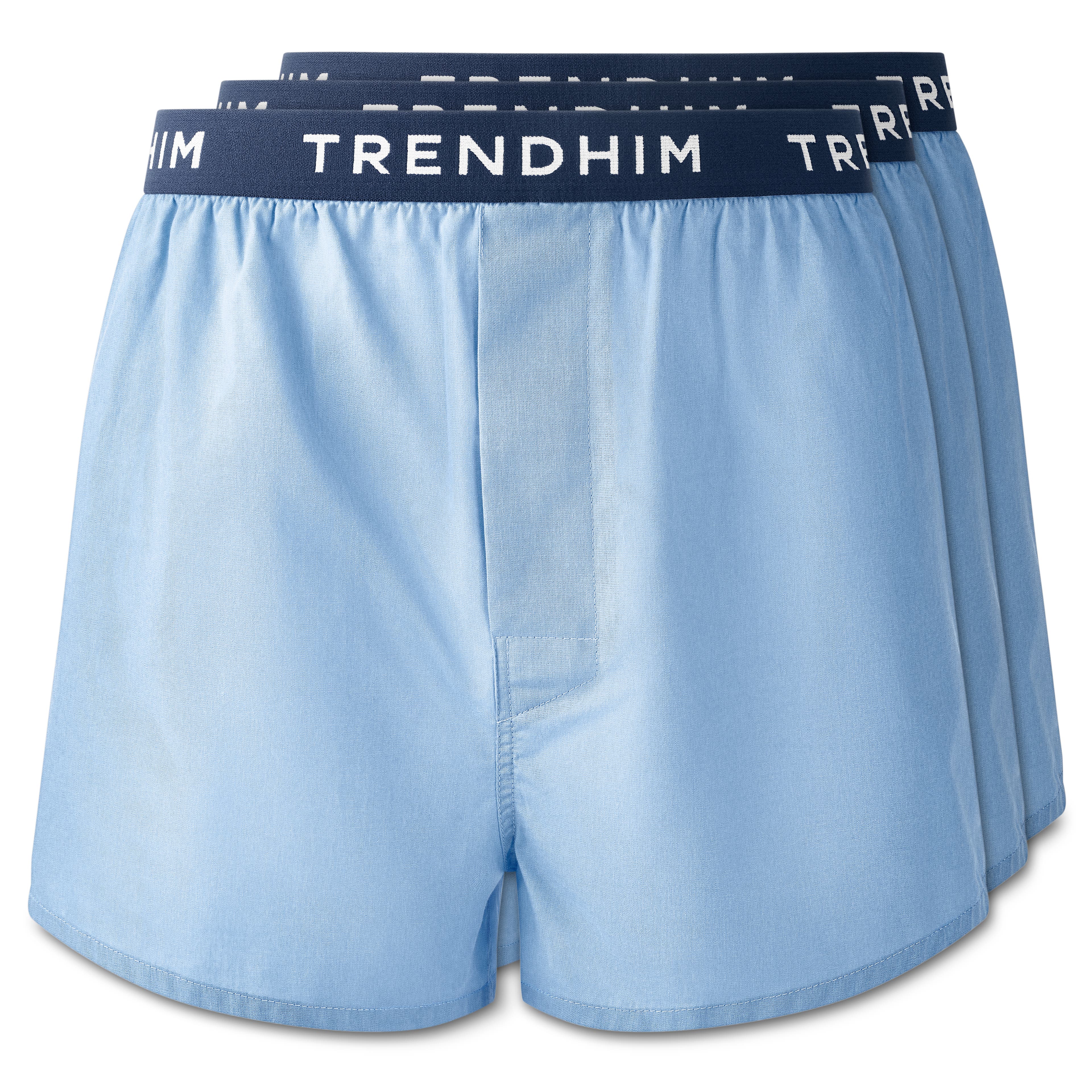 AirFeel | 3er-Pack Locker sitzende Baumwoll-Boxershorts in Marineblau & Himmelblau AirFeel | 3er-Pack Locker sitzende Baumwoll-Boxershorts in Marineblau & Himmelblau
