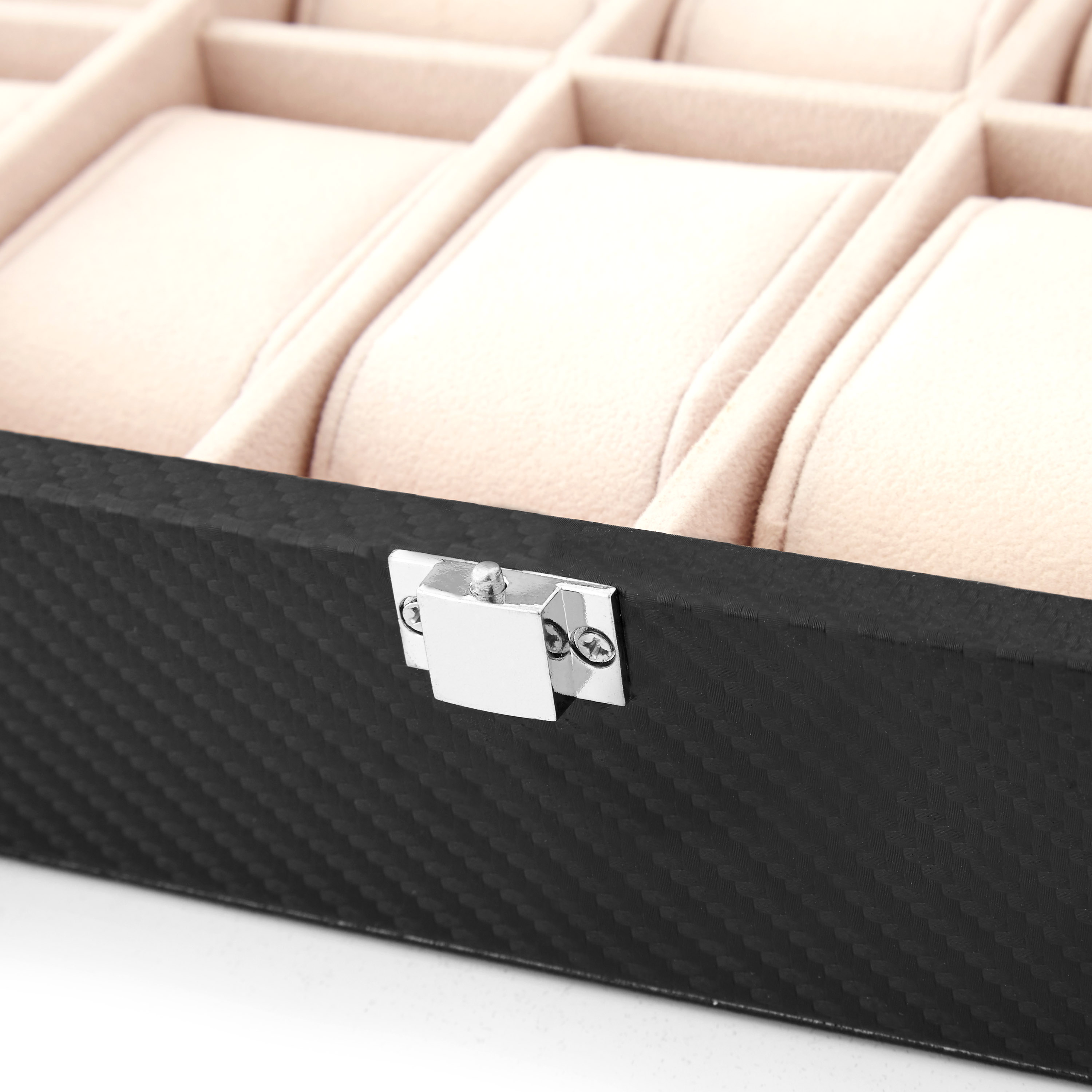 Svart Klokkekoffert - 24 Klokker - 5