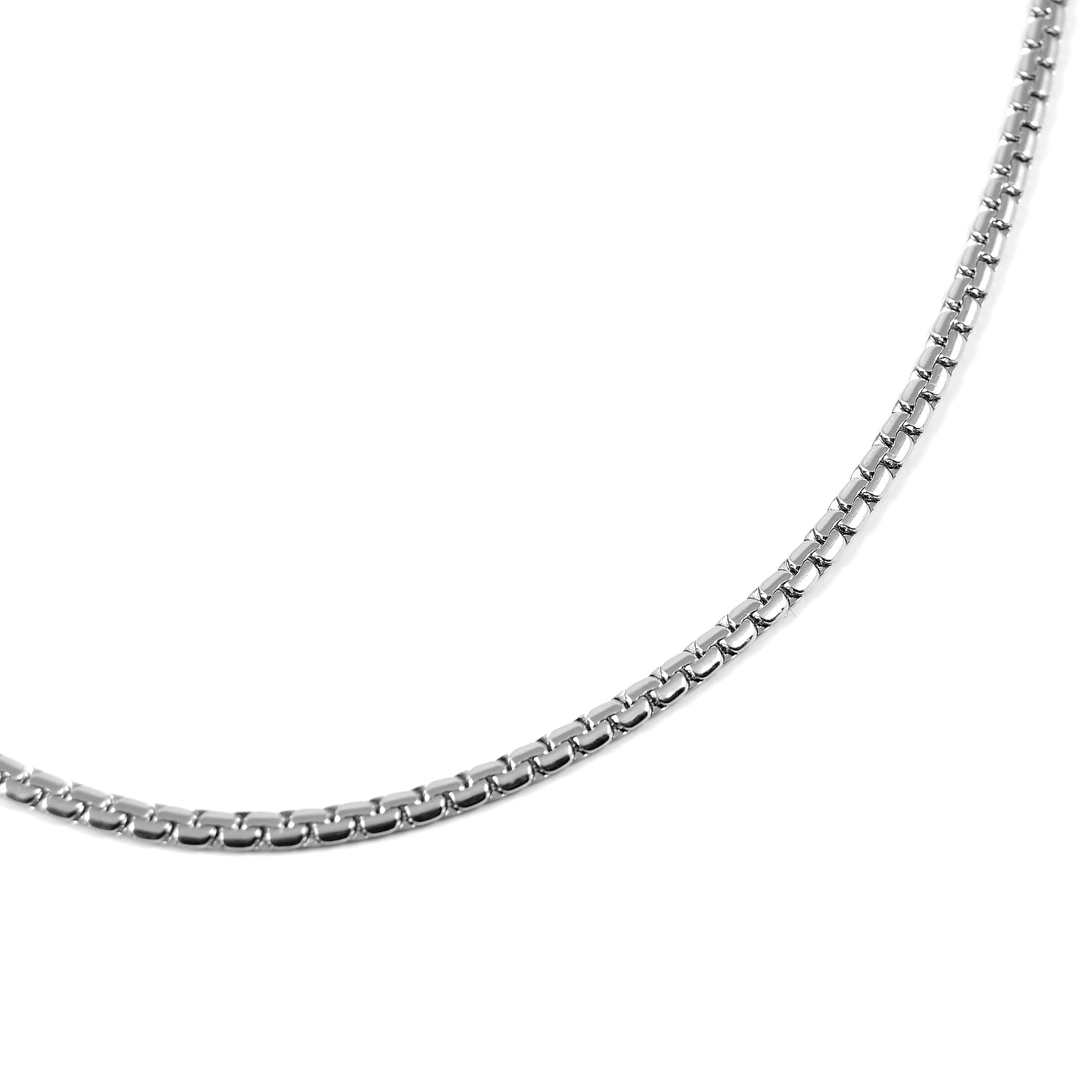 3mm Flad Stålhalskæde - 2