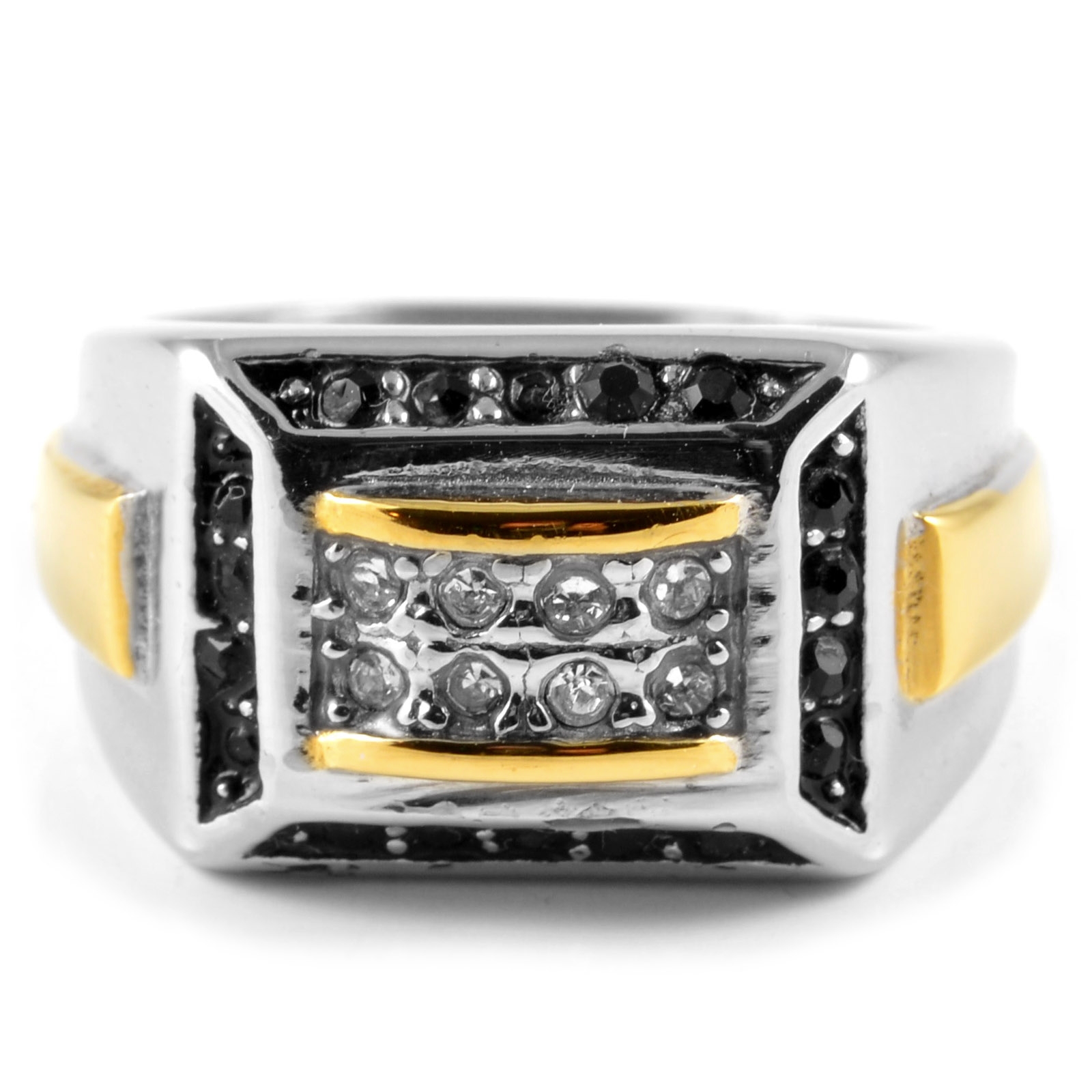 Kings Gold Zirkoni Terässormus - 2