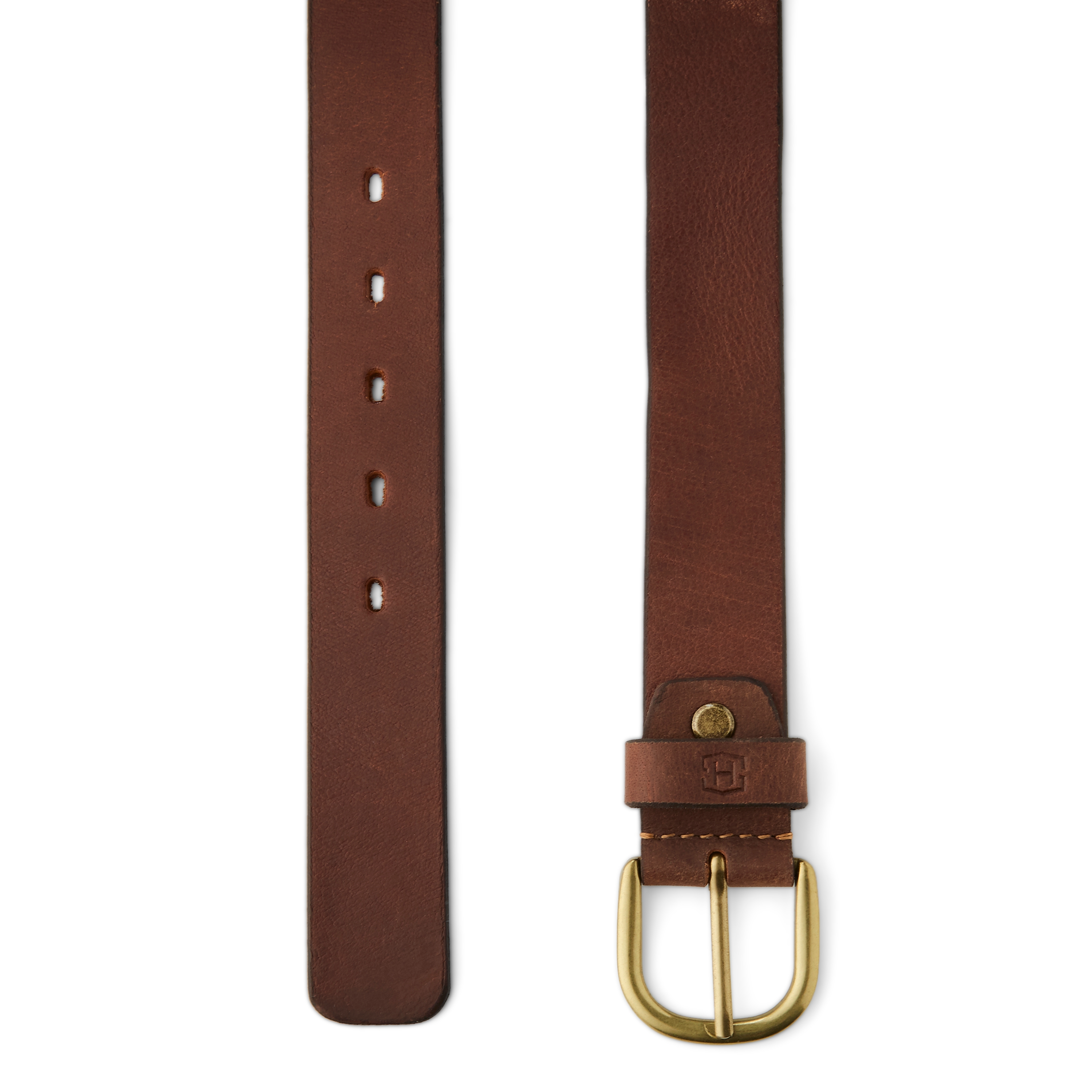 Shimson Brown Leather Belt  - 2