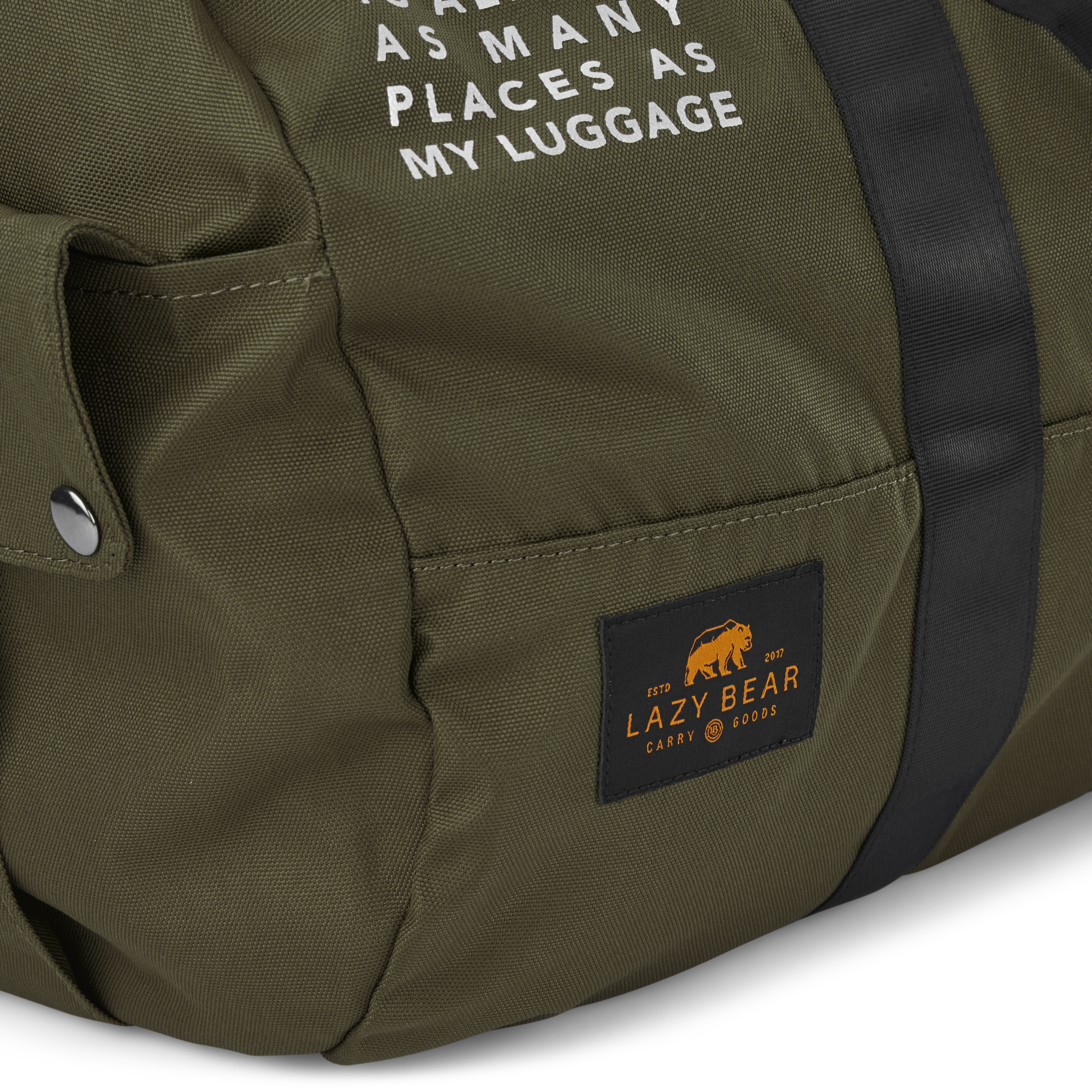 Lealand Grüne Faltbare Duffle Bag - 11