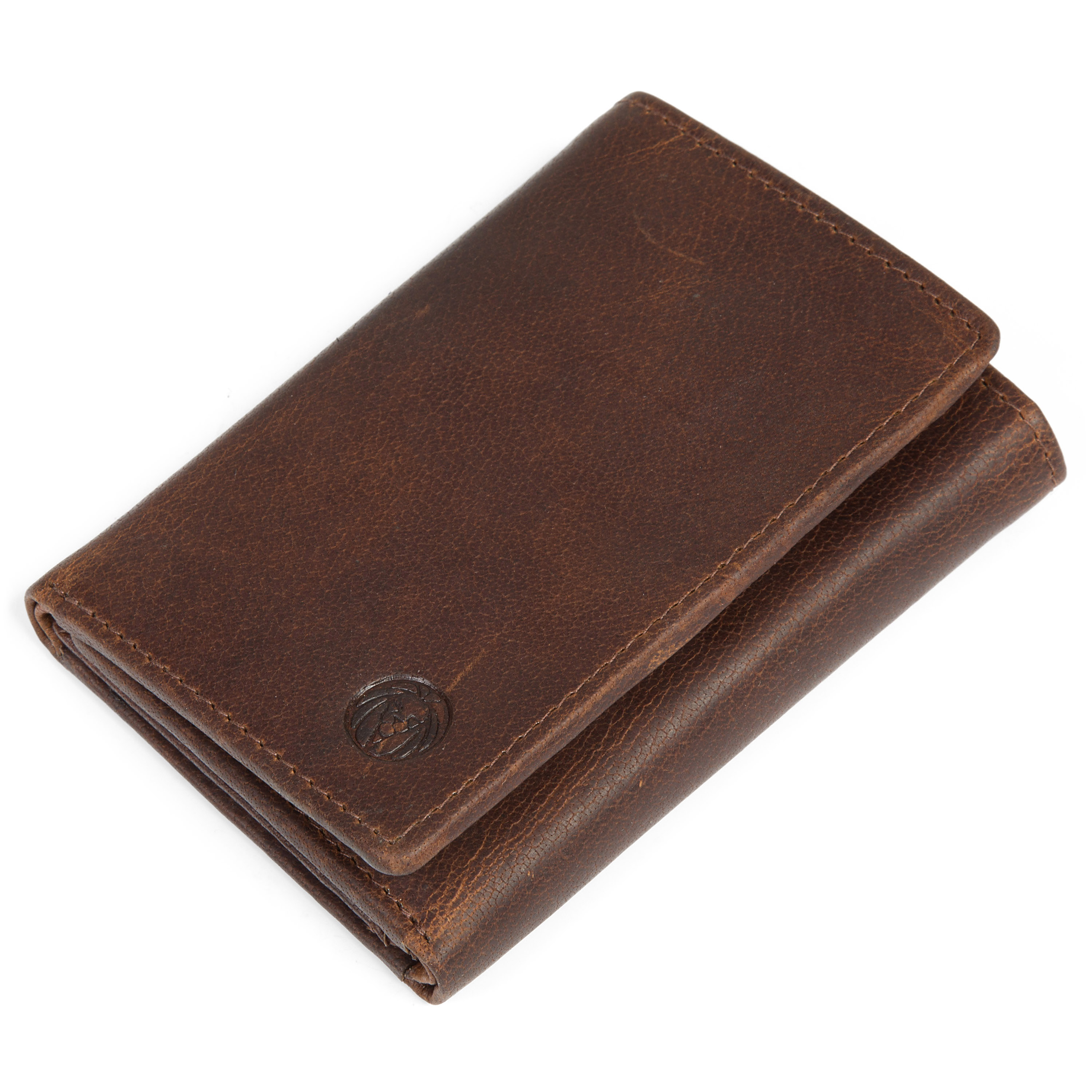 Portafoglio Montreal in pelle marrone chiaro con schermatura RFID - 10