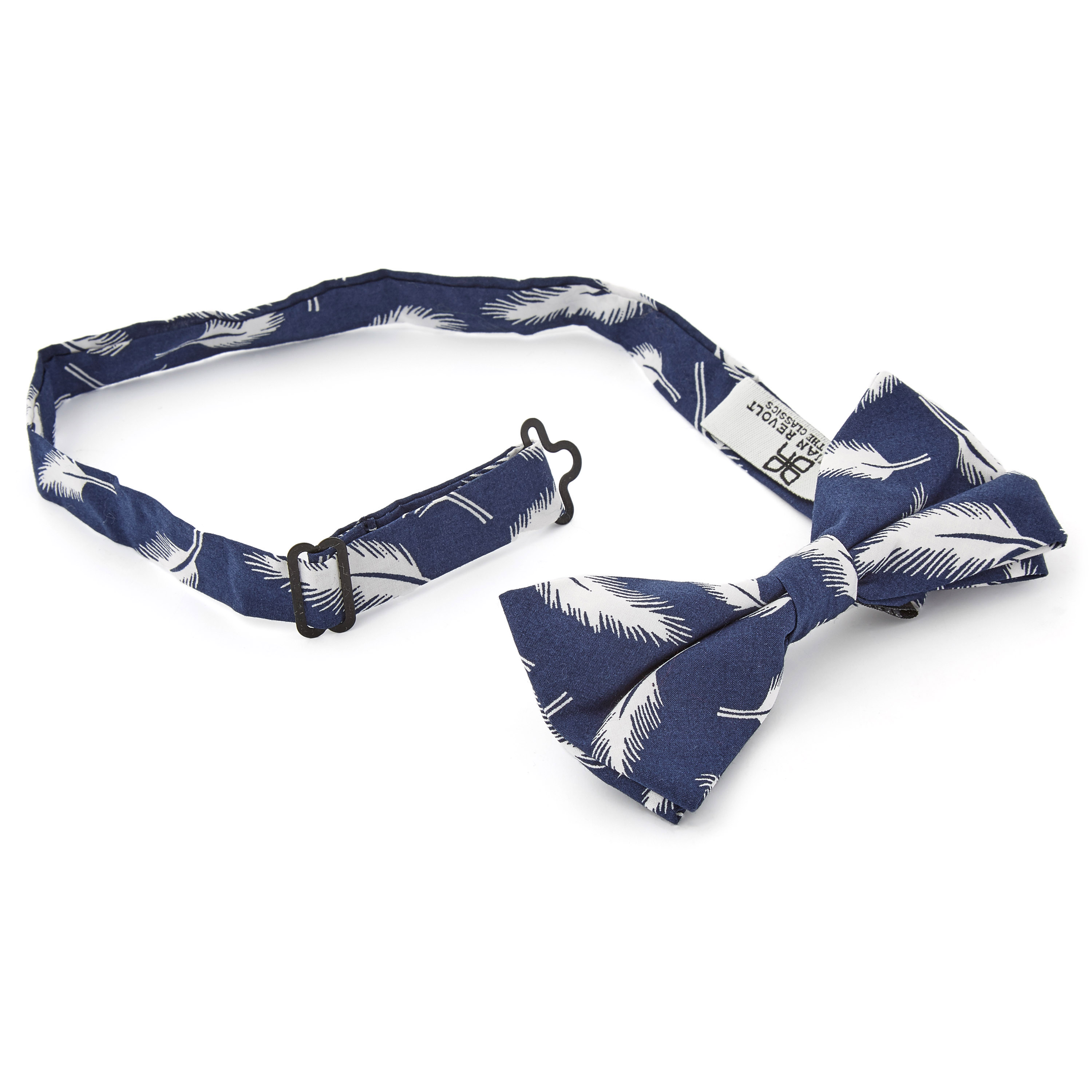 Sininen höyhenkuvioinen rusetti - 2