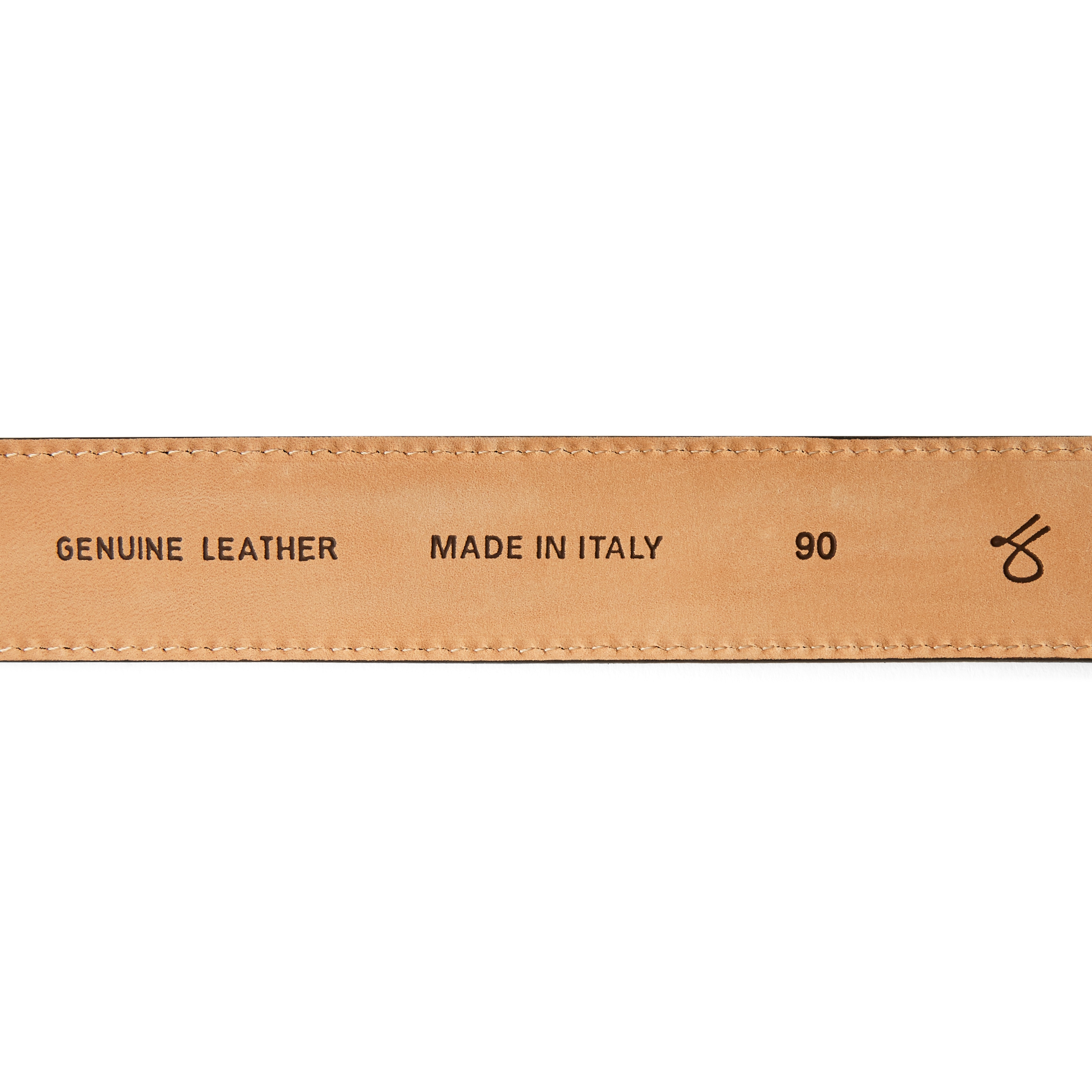 Padua | Black Nubuck Leather Belt - 6