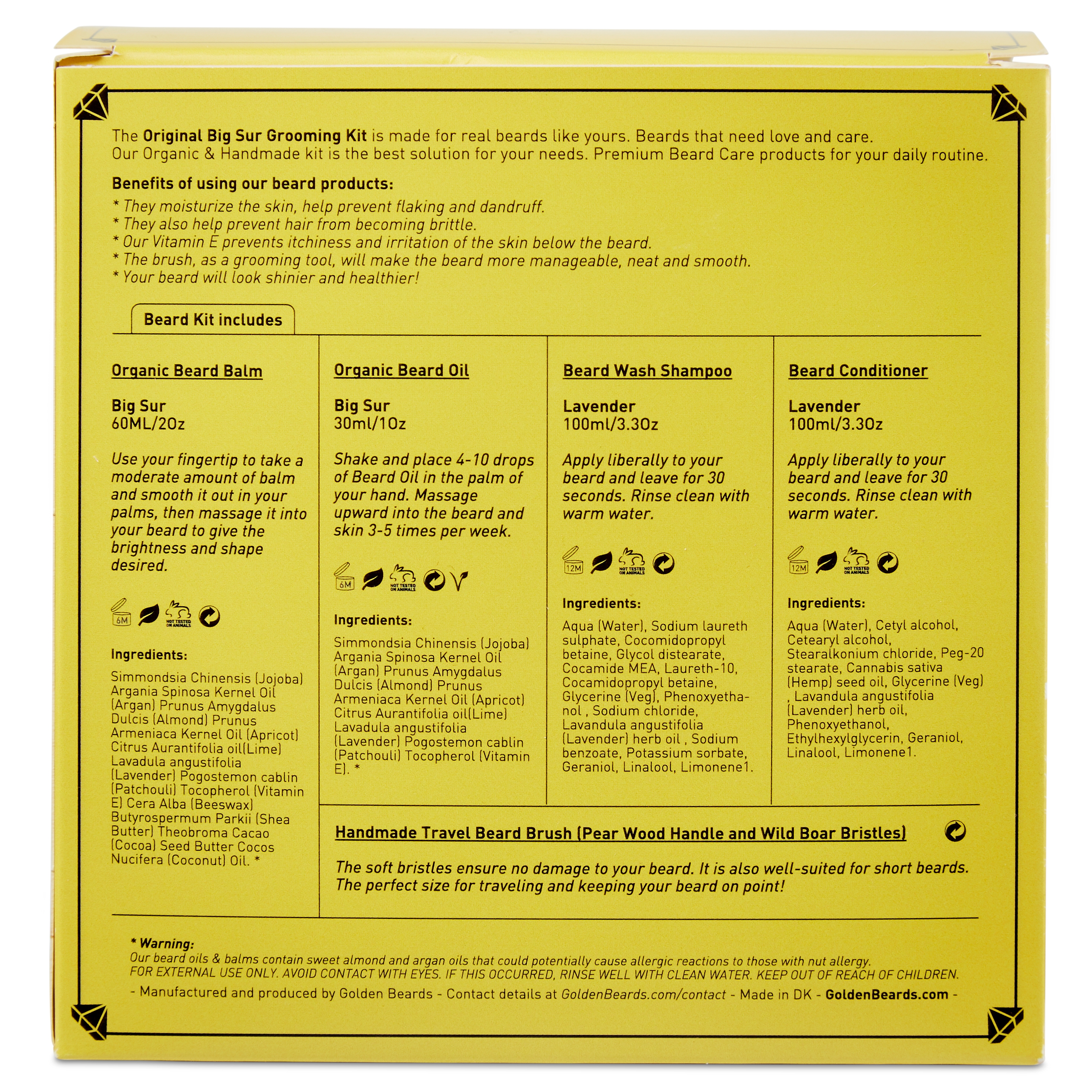 Комплект за брада Big Sur - 4