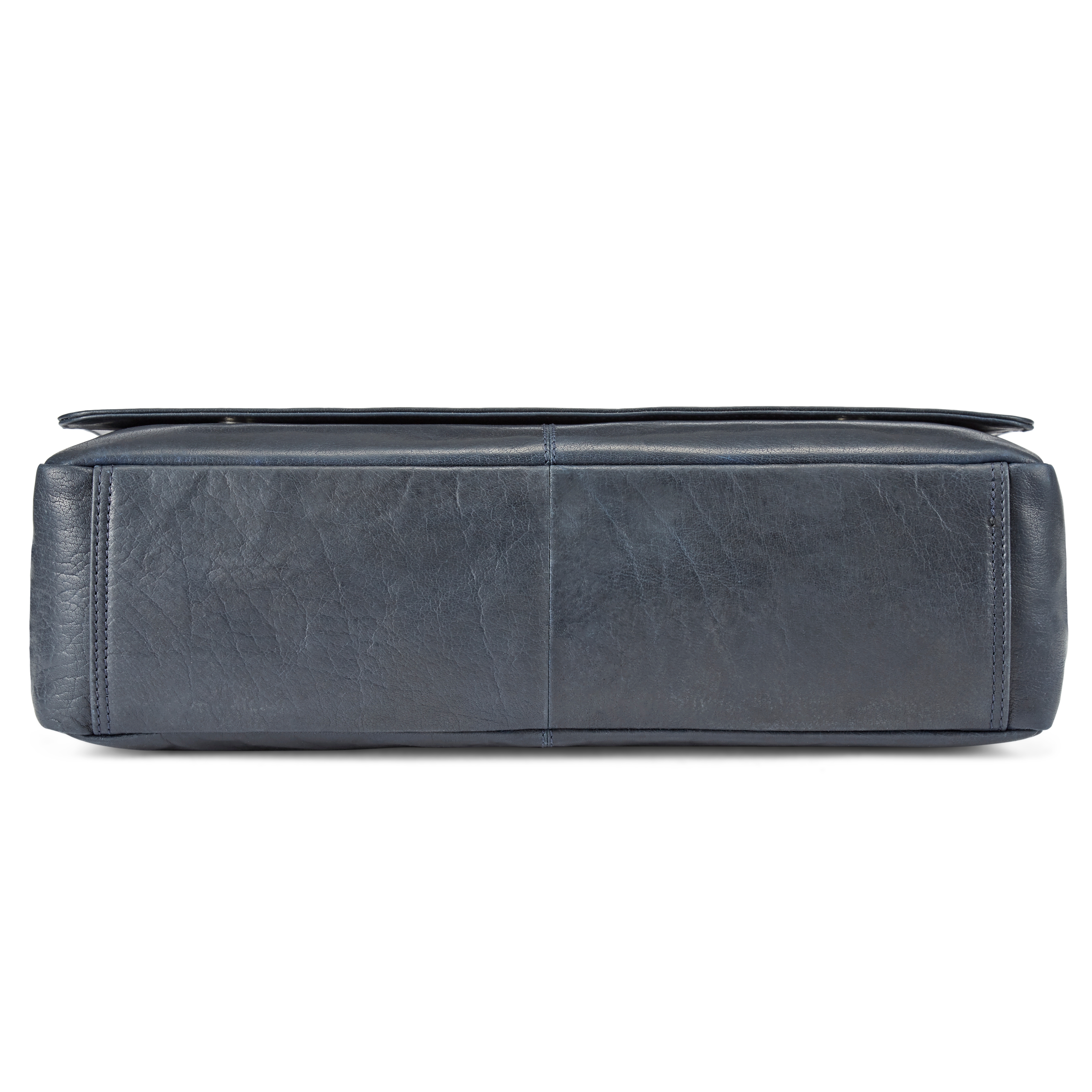 Ciemnogranatowa skórzana torba listonoszka Montreal - 6