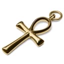 Stahl Ankh Charm Goldfarben Stahl Ankh Charm Goldfarben