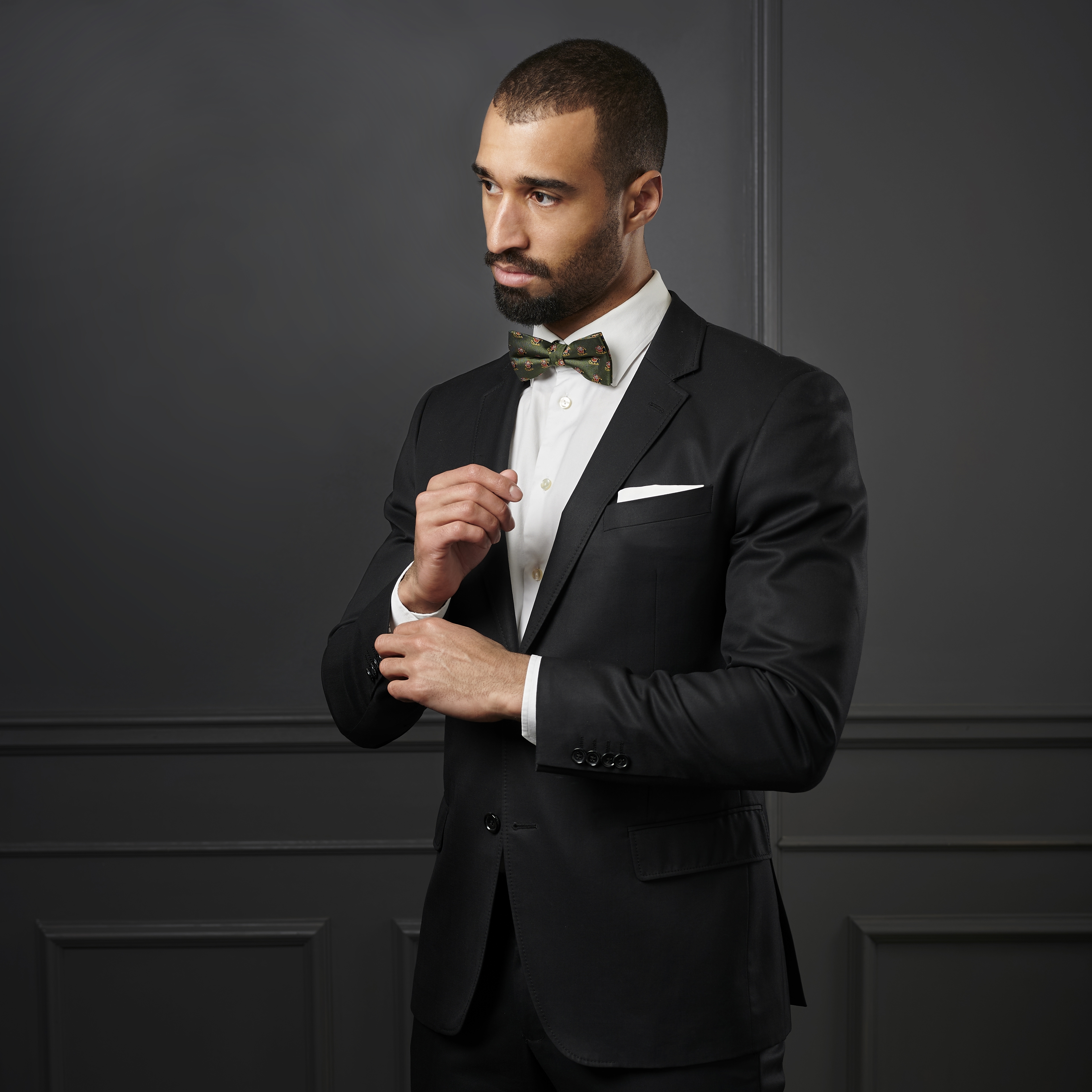 Noeud papillon Le traîneau du Père Noël - 4