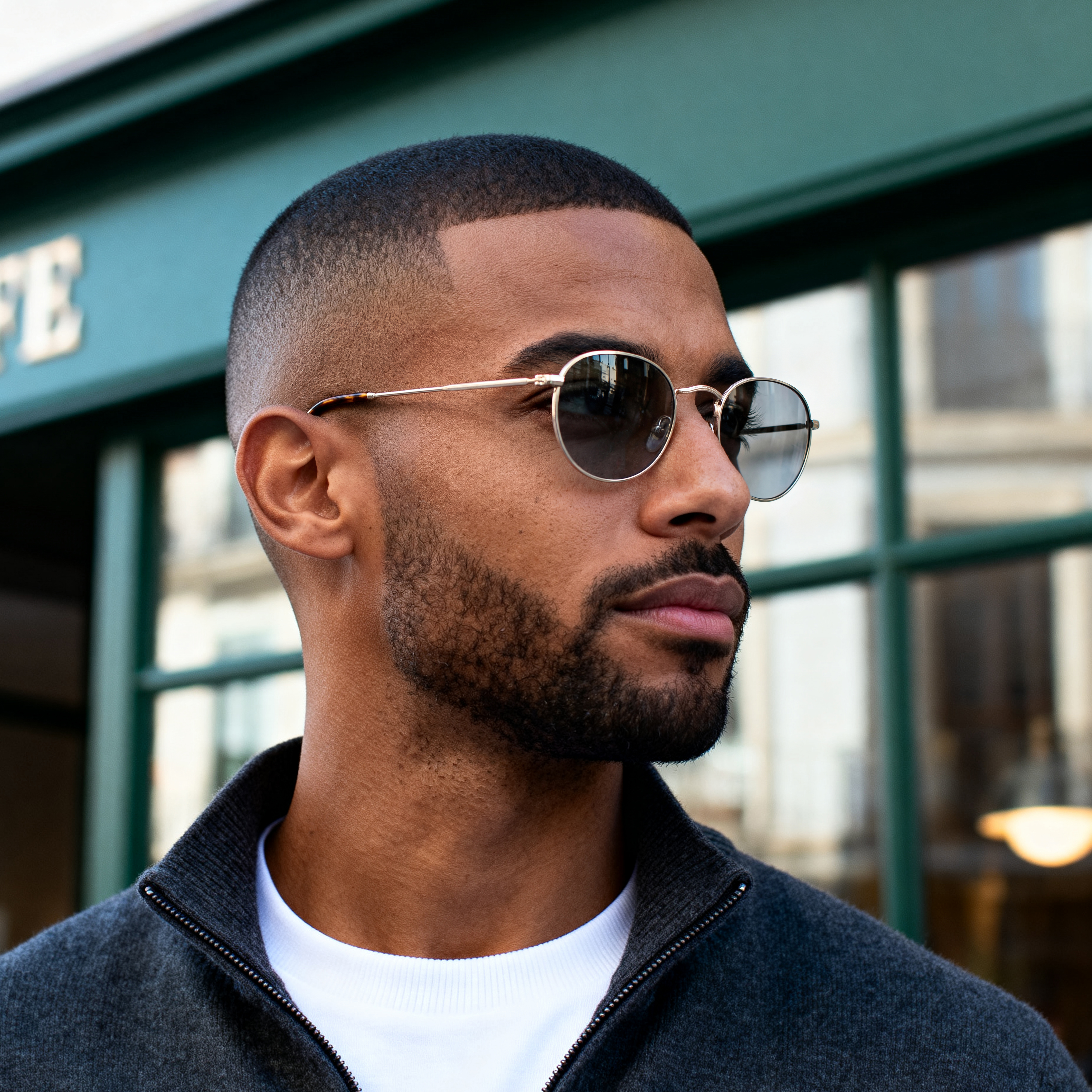 Dandy Schwarz Polarisierte Sonnenbrille - 3