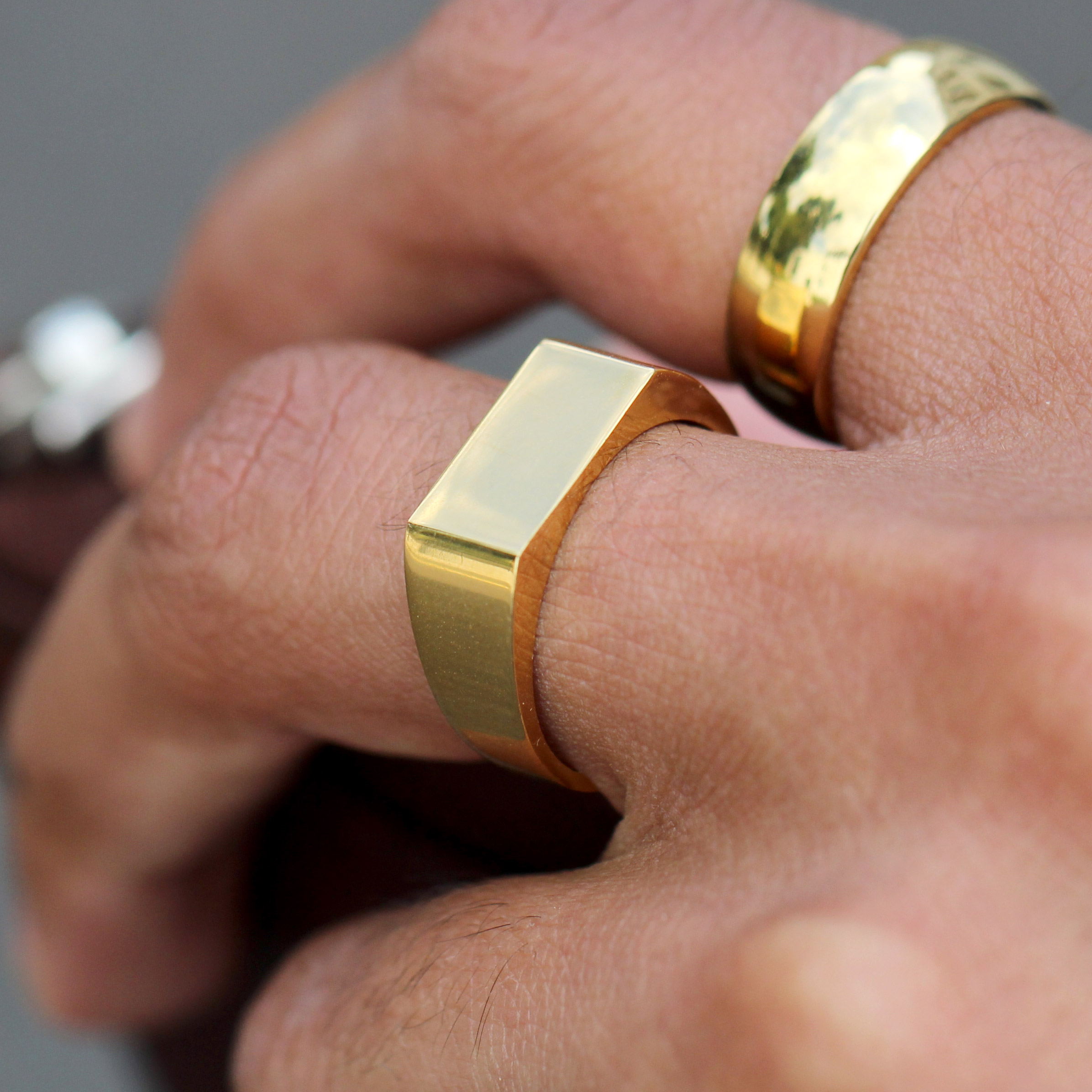 Kullanvärinen Logan-sormus - 4