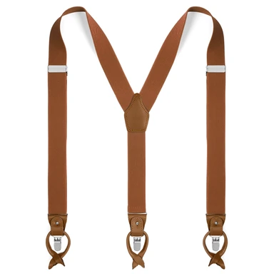 Wide Brown Convertible Braces Wide Brown Convertible Braces