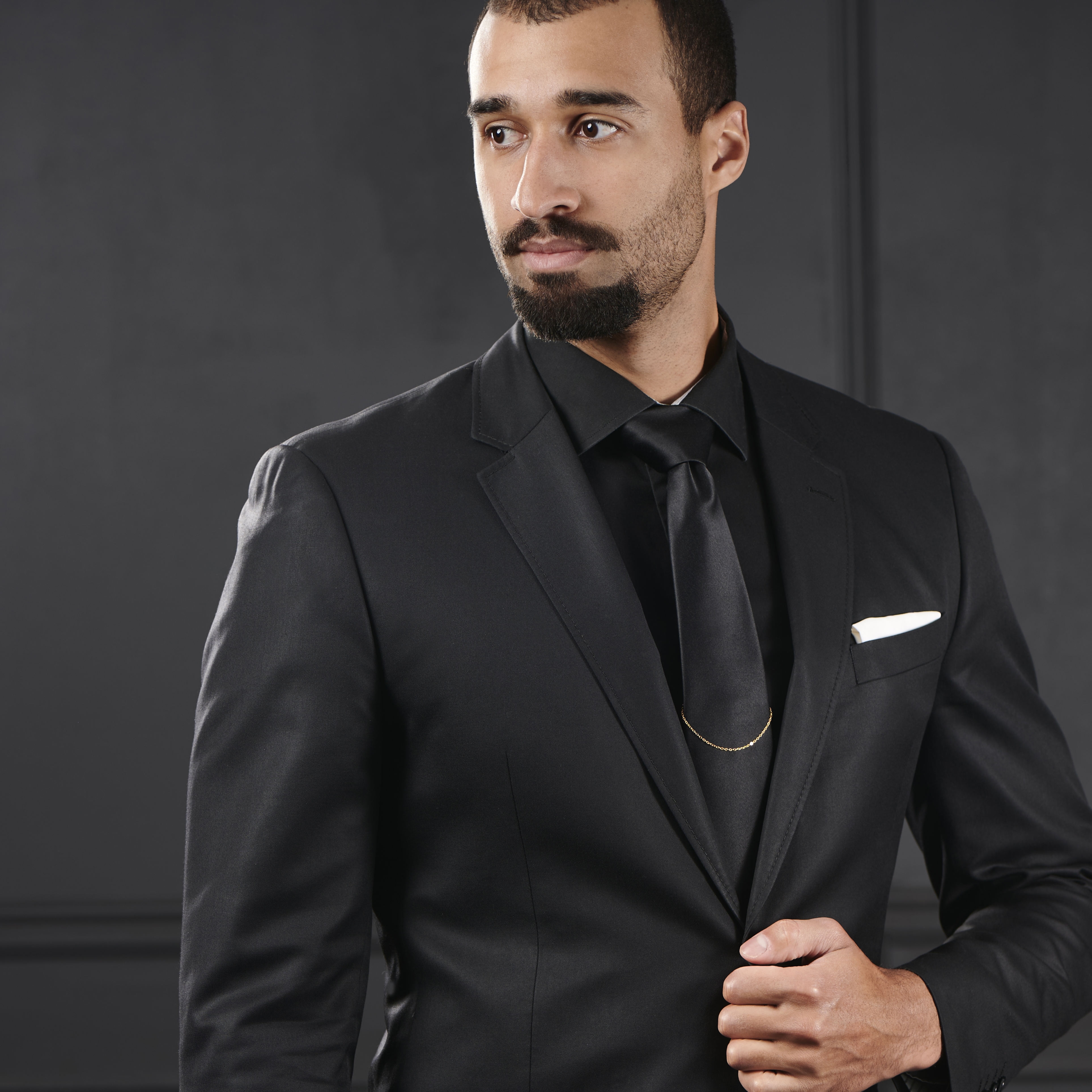 925 Zilveren Stropdasketting met Gouden Anker - 6