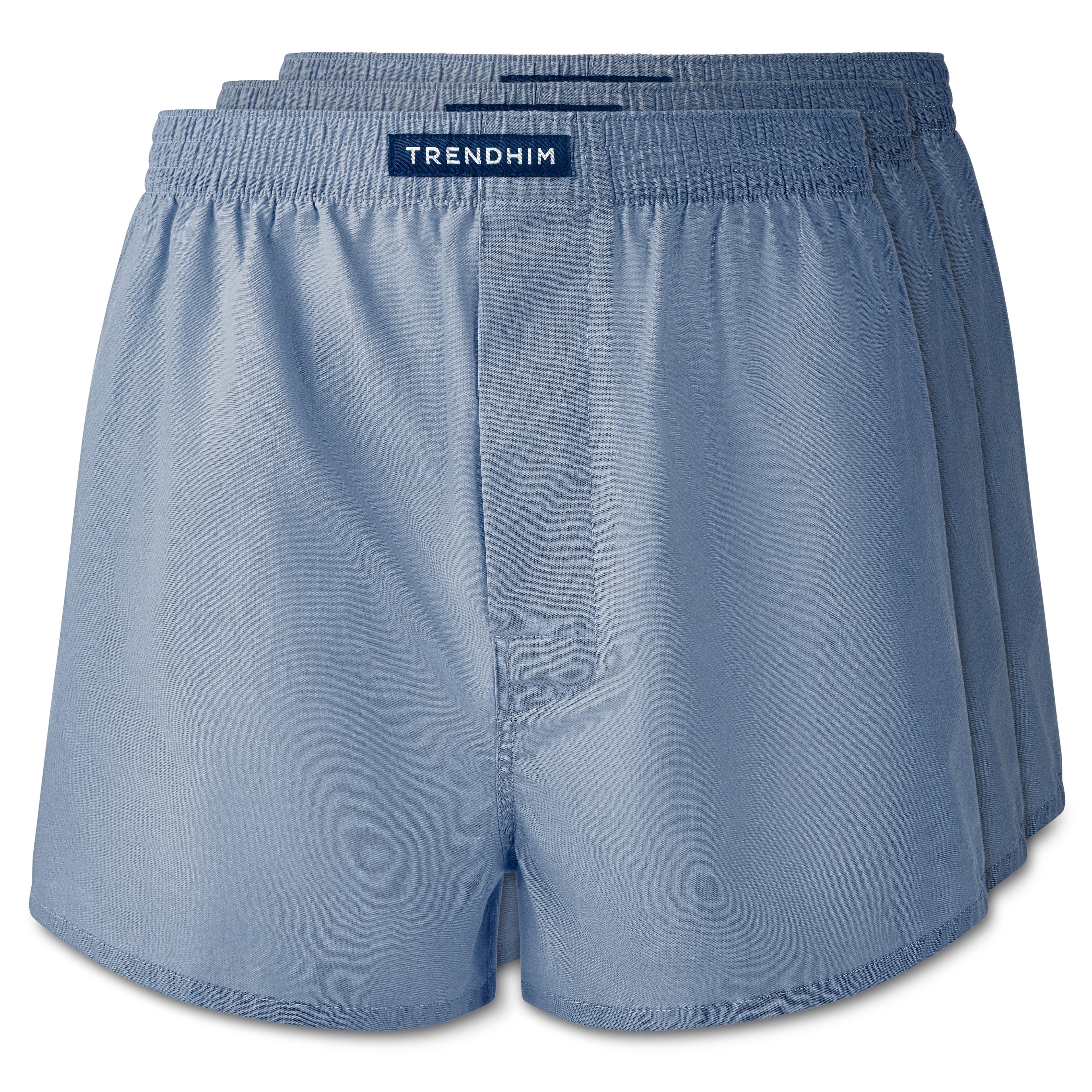 AirFeel | 3er-Pack weit geschnittene Boxershorts aus hellblauer Baumwolle AirFeel | 3er-Pack weit geschnittene Boxershorts aus hellblauer Baumwolle