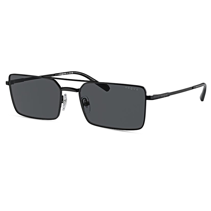 Rectangular Black Sunglasses | Vogue 0VO4309S - 2