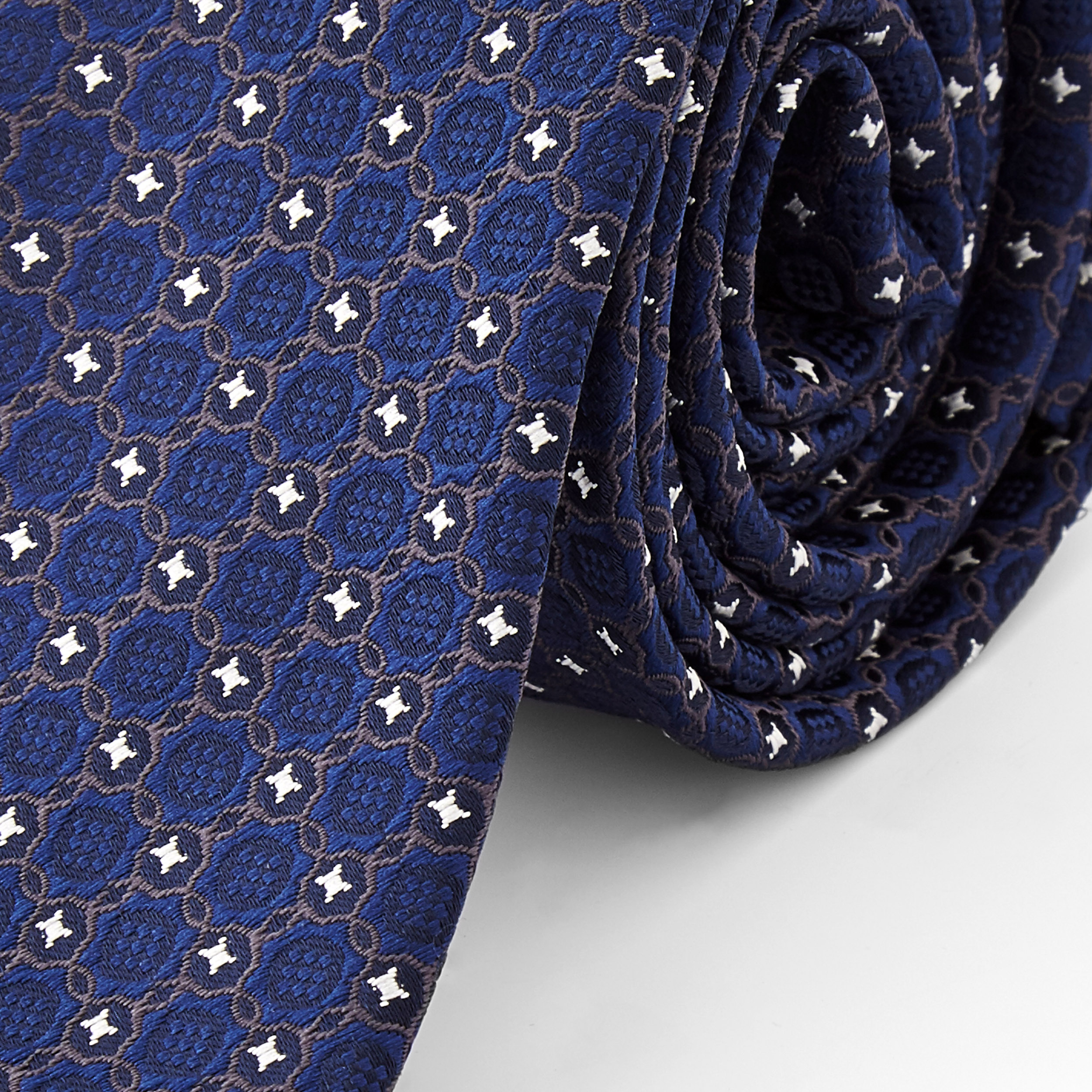 Blue Tapestry Tie - 2