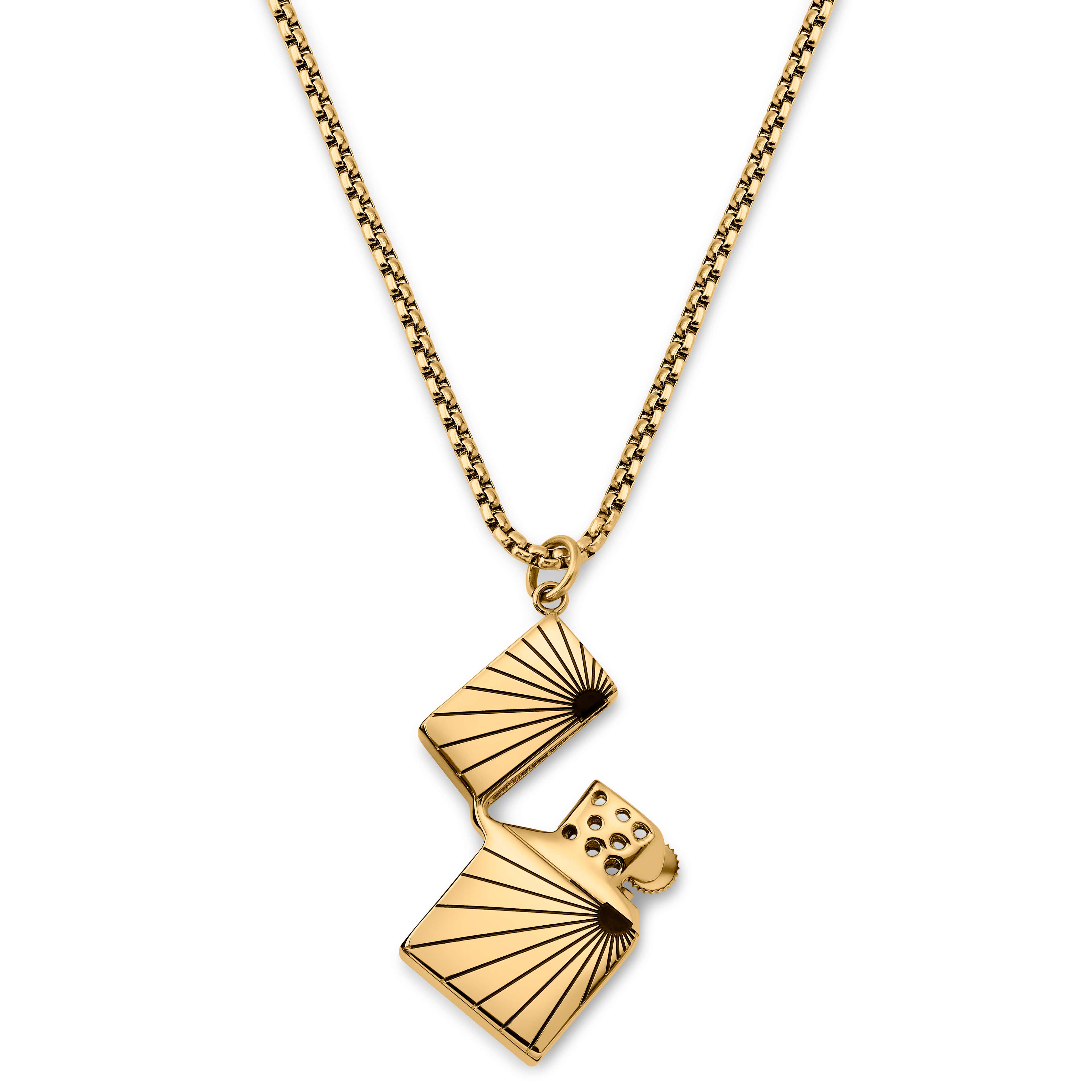 Egan | Gold-tone Lighter Necklace