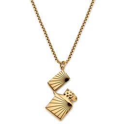 Egan | Gold-Tone Lighter Box Chain Necklace