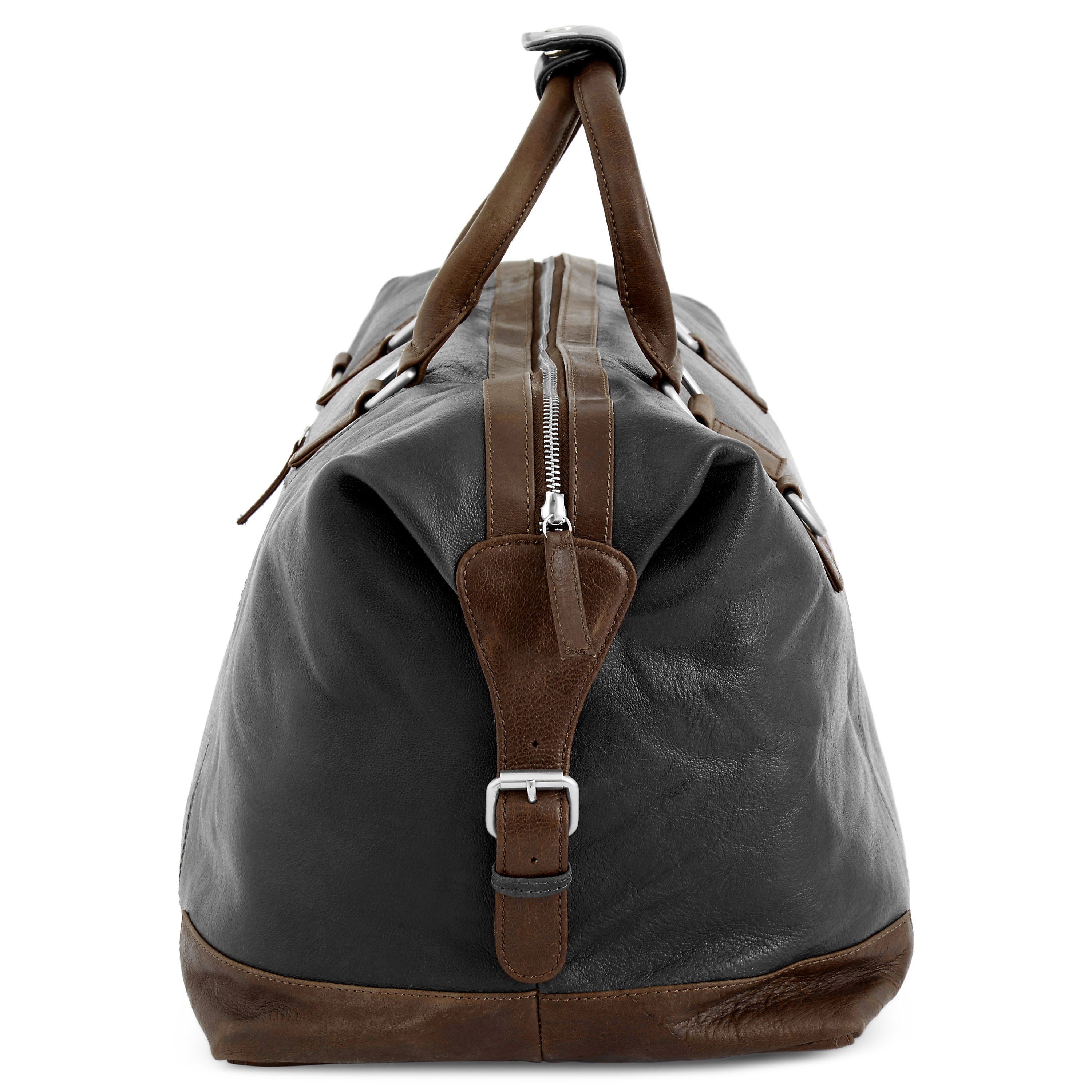 California Wochenendtasche In Schwarz & Braun - 6