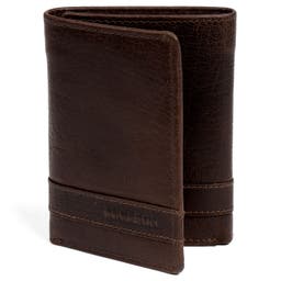 Montreal Trifold Brown RFID Leather Wallet