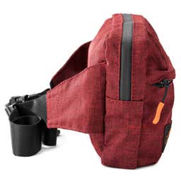 Lawson Red Foldable Bum Bag – Recycled PET - 2 - hover gallery