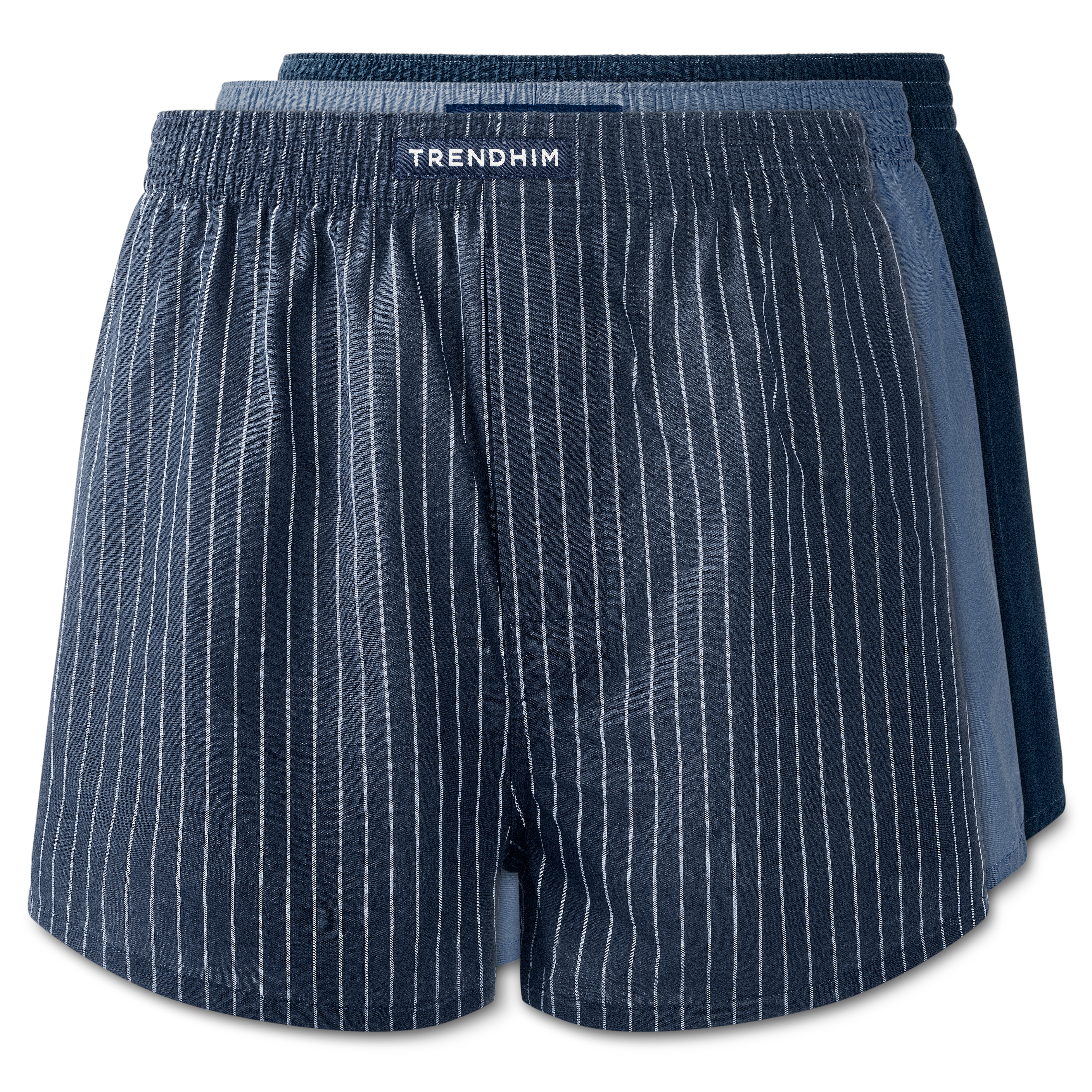 AirFeel | 3-Pak Løstsiddende Boxershorts i Bomuld - 1