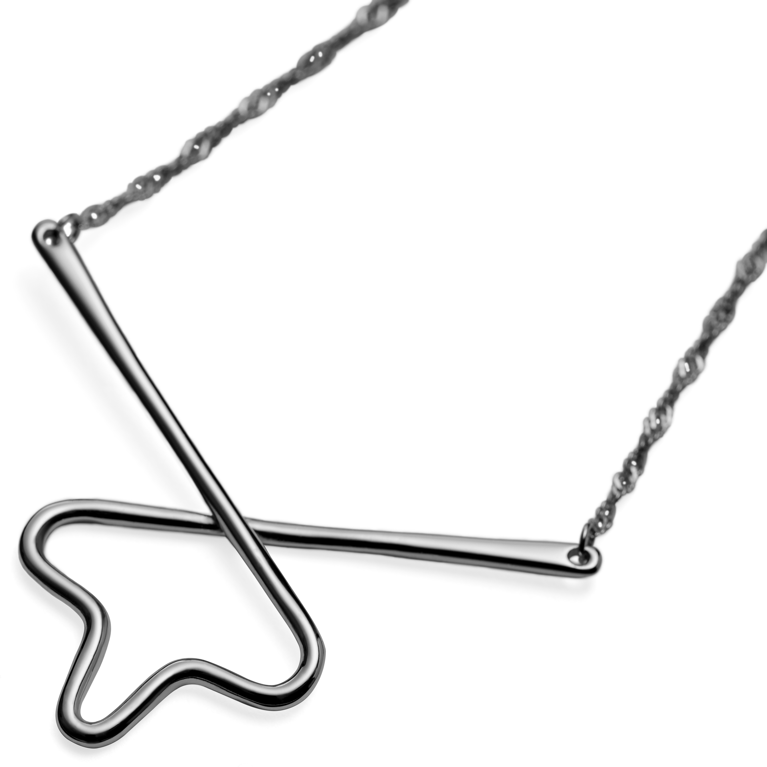 アクセサリー Multiway tie necklace mix silver925 Butterflies Double Chain Adjustable Necklace | APM Monaco