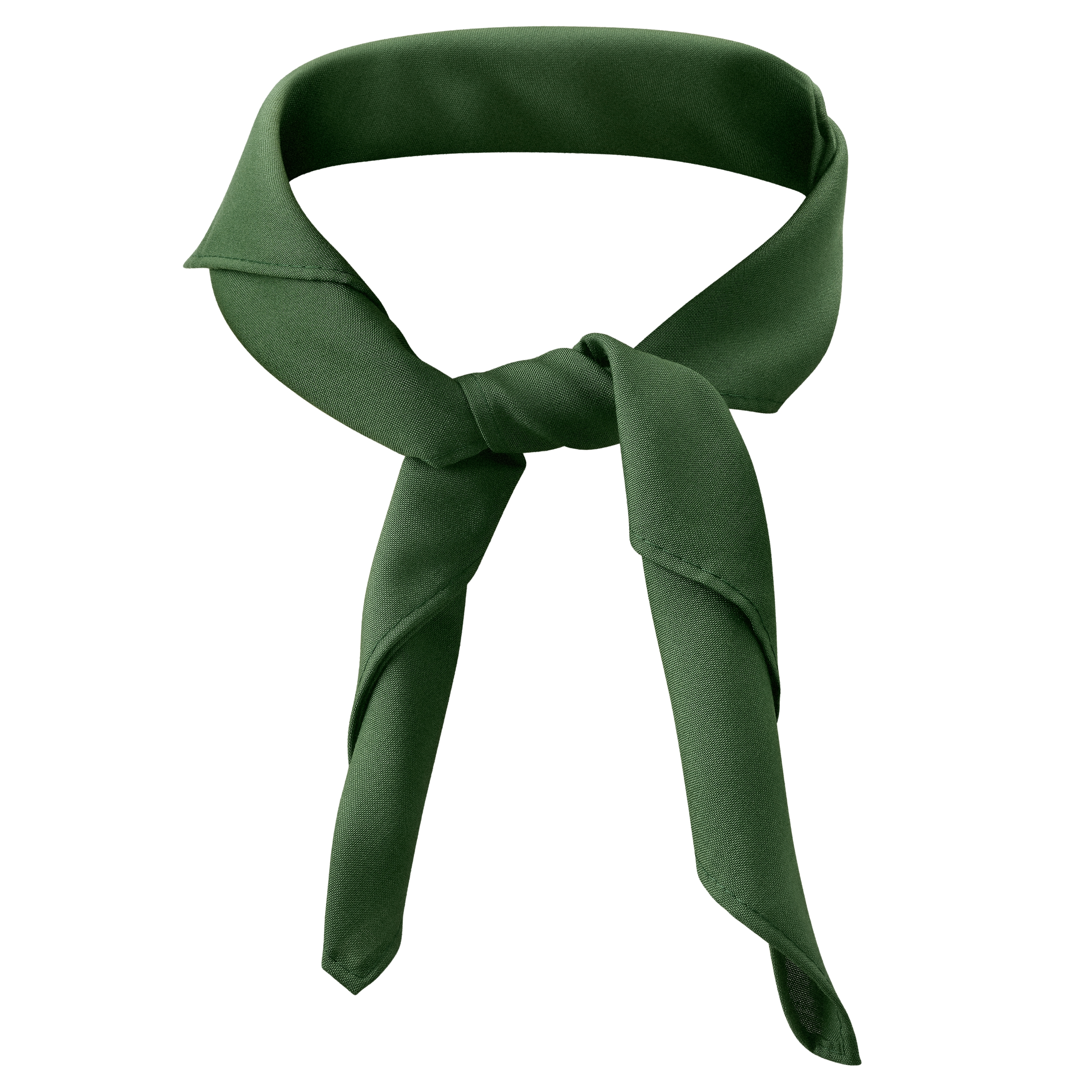 Grønt basic tørklæde - 4