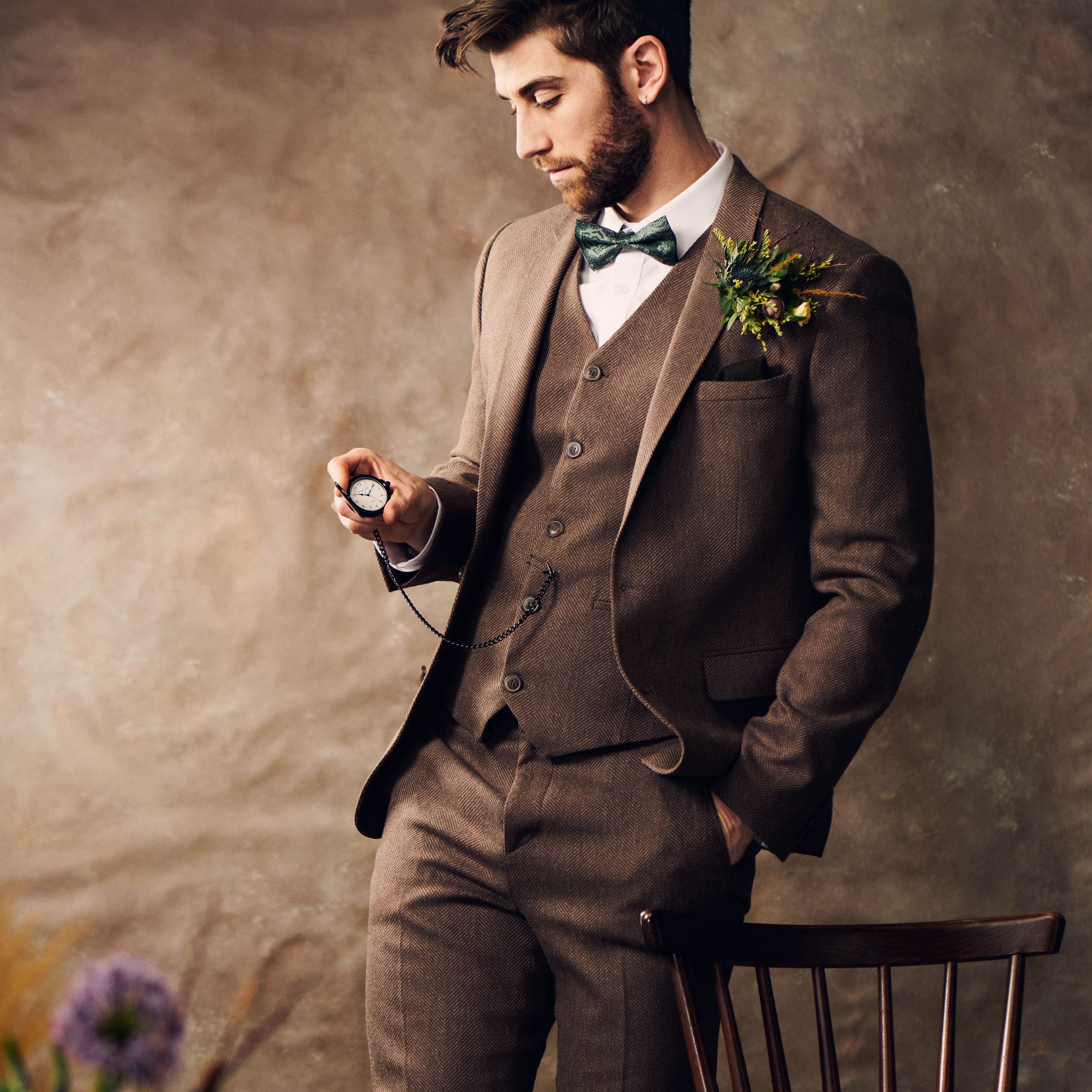 Easton | Black Pocket Watch - 6