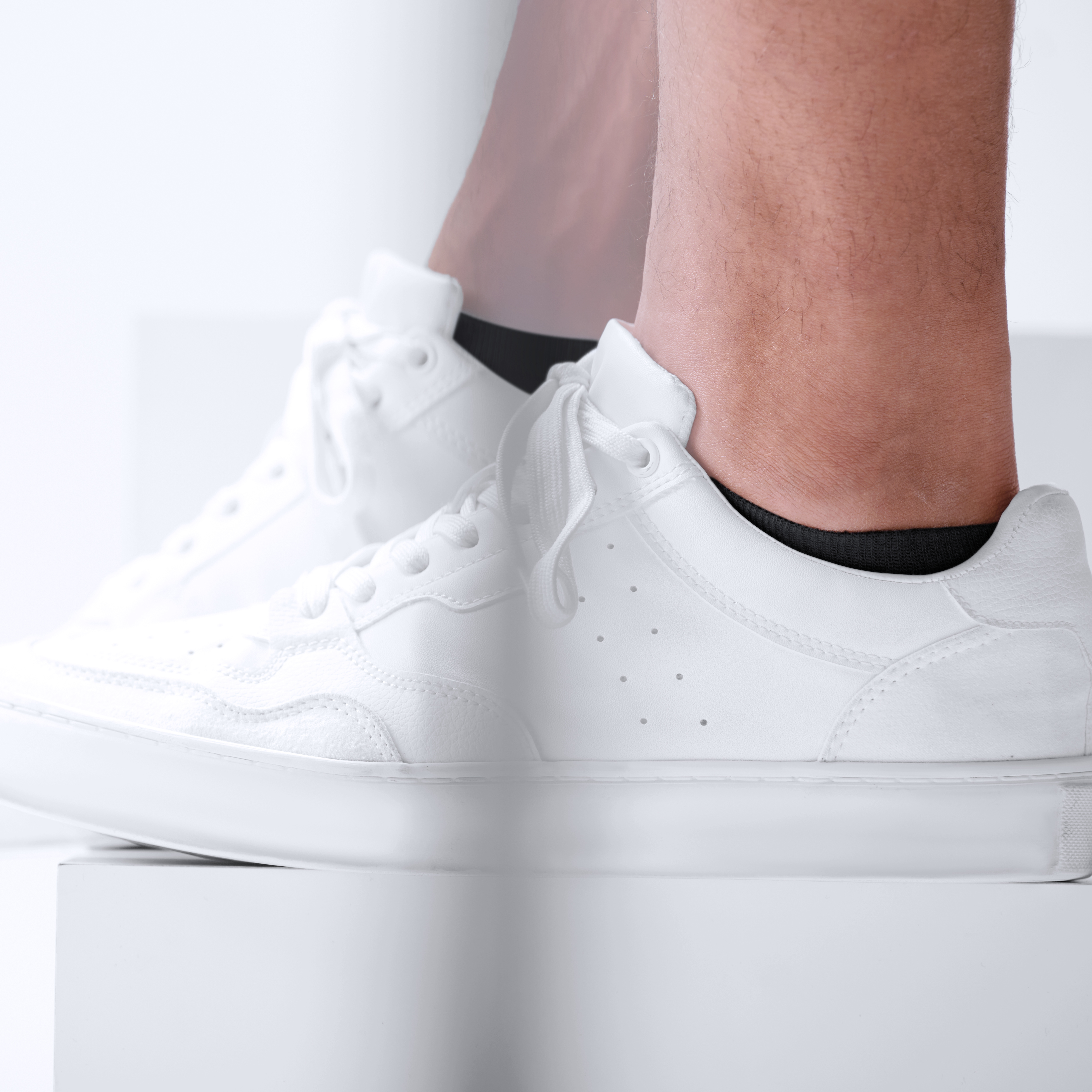 „FreeFeel“ | 3 poros juodų bambukinių trumpų kojinių - 5