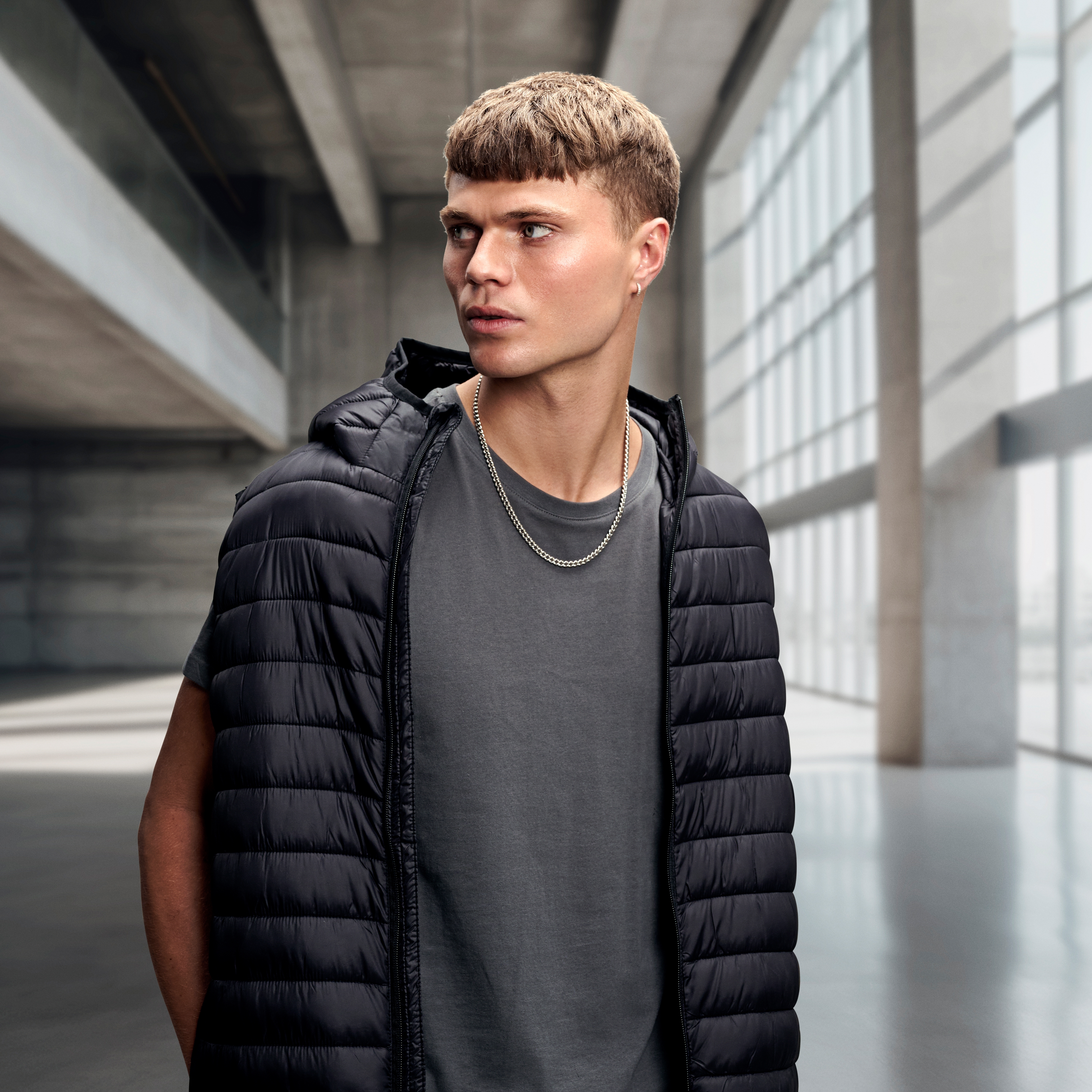 Argentia | 925s | Ródiummal bevont sterling ezüst nyaklánc - 6mm - 4