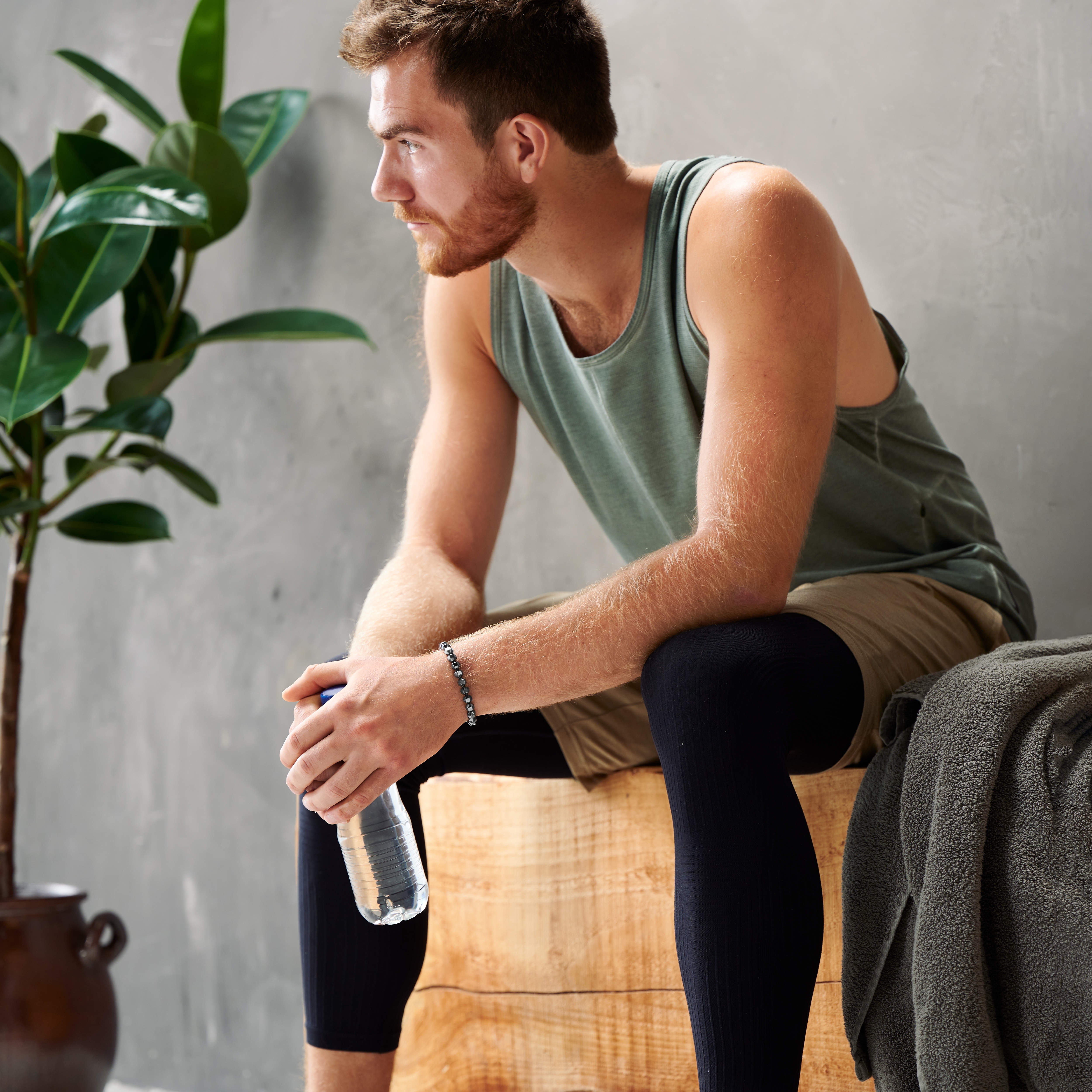 Armband Hämatit Hexagonal Sanatio  - 4