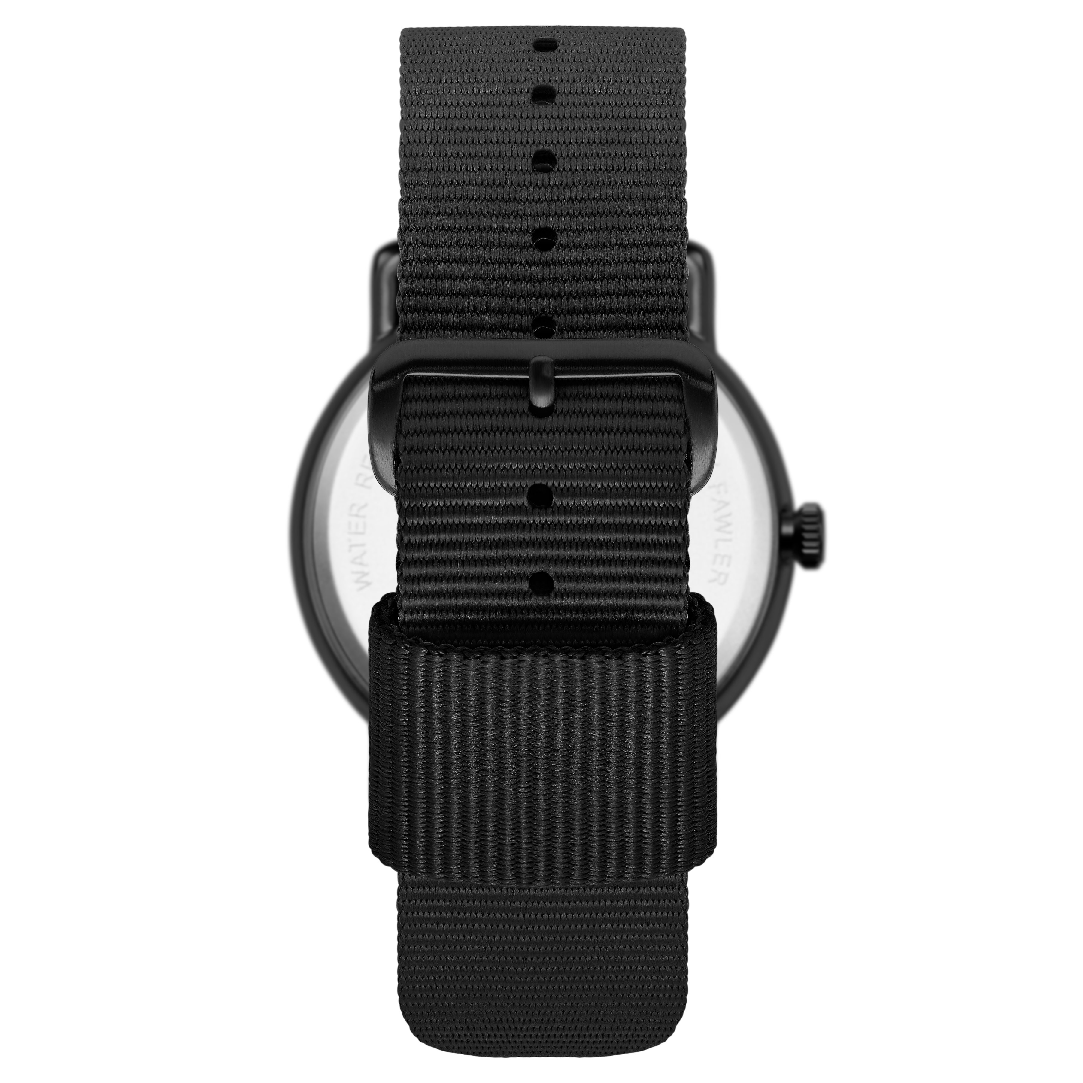 Kronos | Zwart Outdoor Horloge met Zwart Nylon Bandje - 5